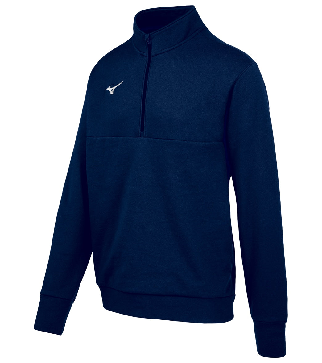 Mizuno Unisex MZ1 1/4 Zip Fleece Pullover、mySite、noshort
