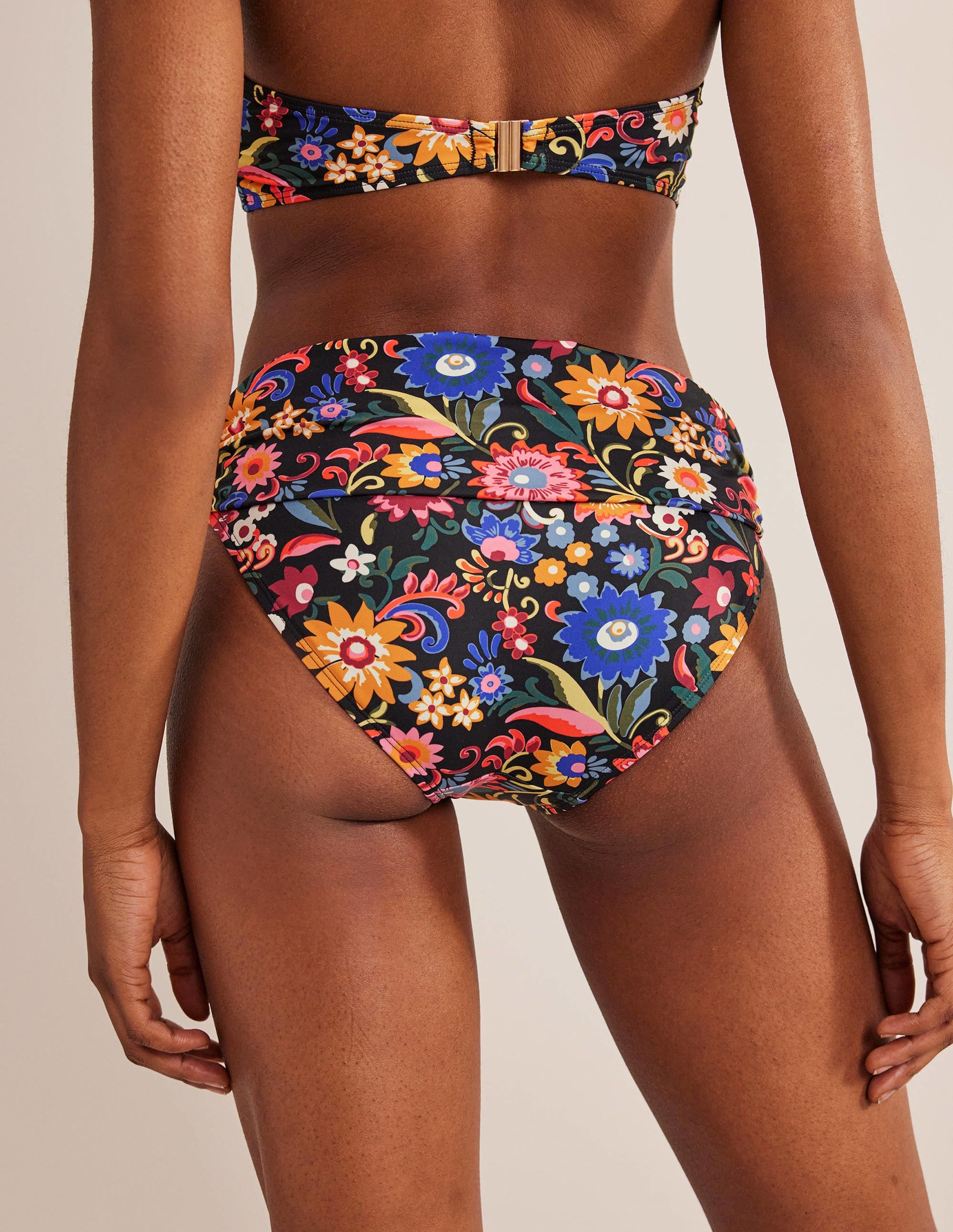  Levanzo Fold Bikini Bottoms-Black, Gardenia Pop、mySite、ashleygrahame