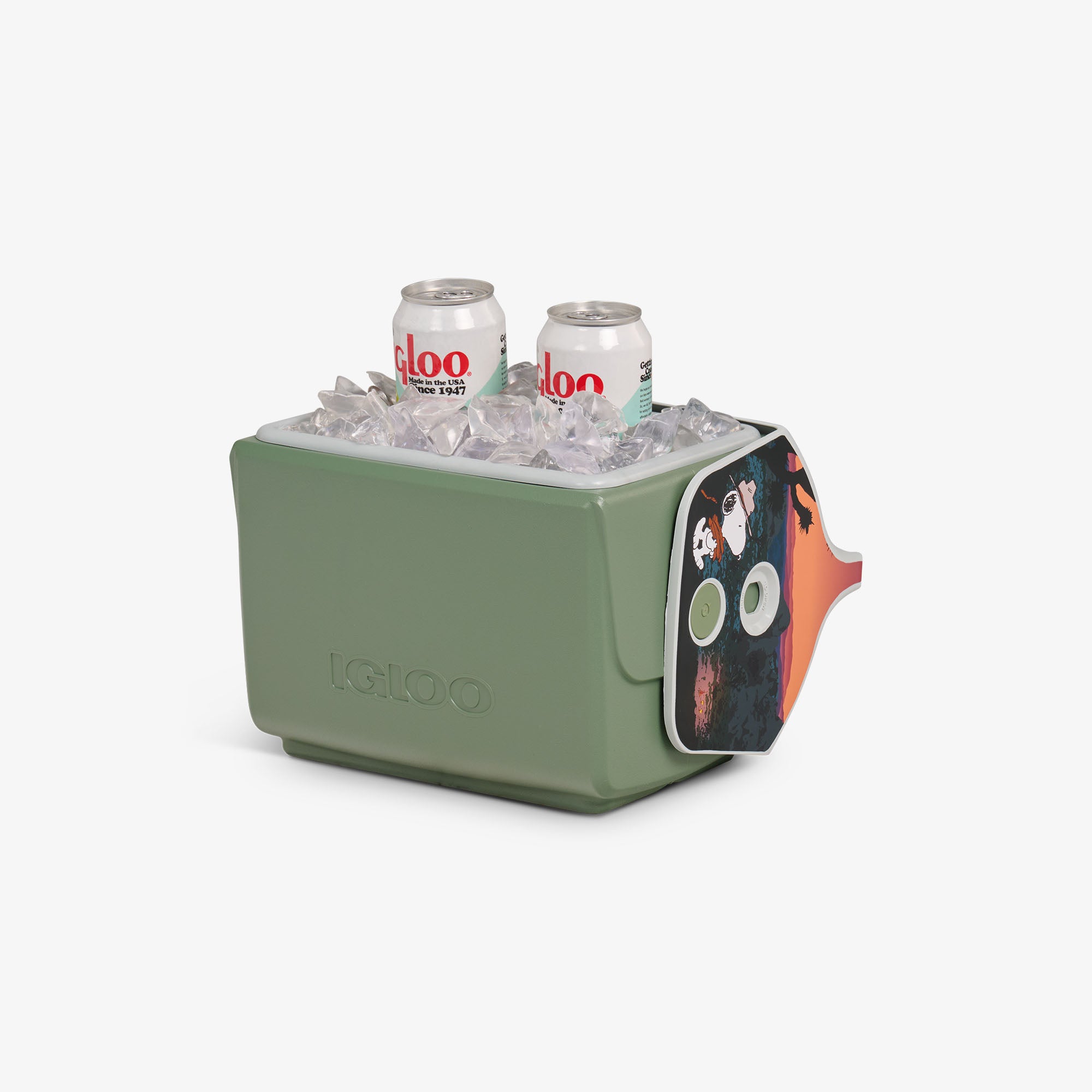 Peanuts Beagle Scouts ECOCOOL® Little Playmate 7 Qt Cooler、mySite、noshort