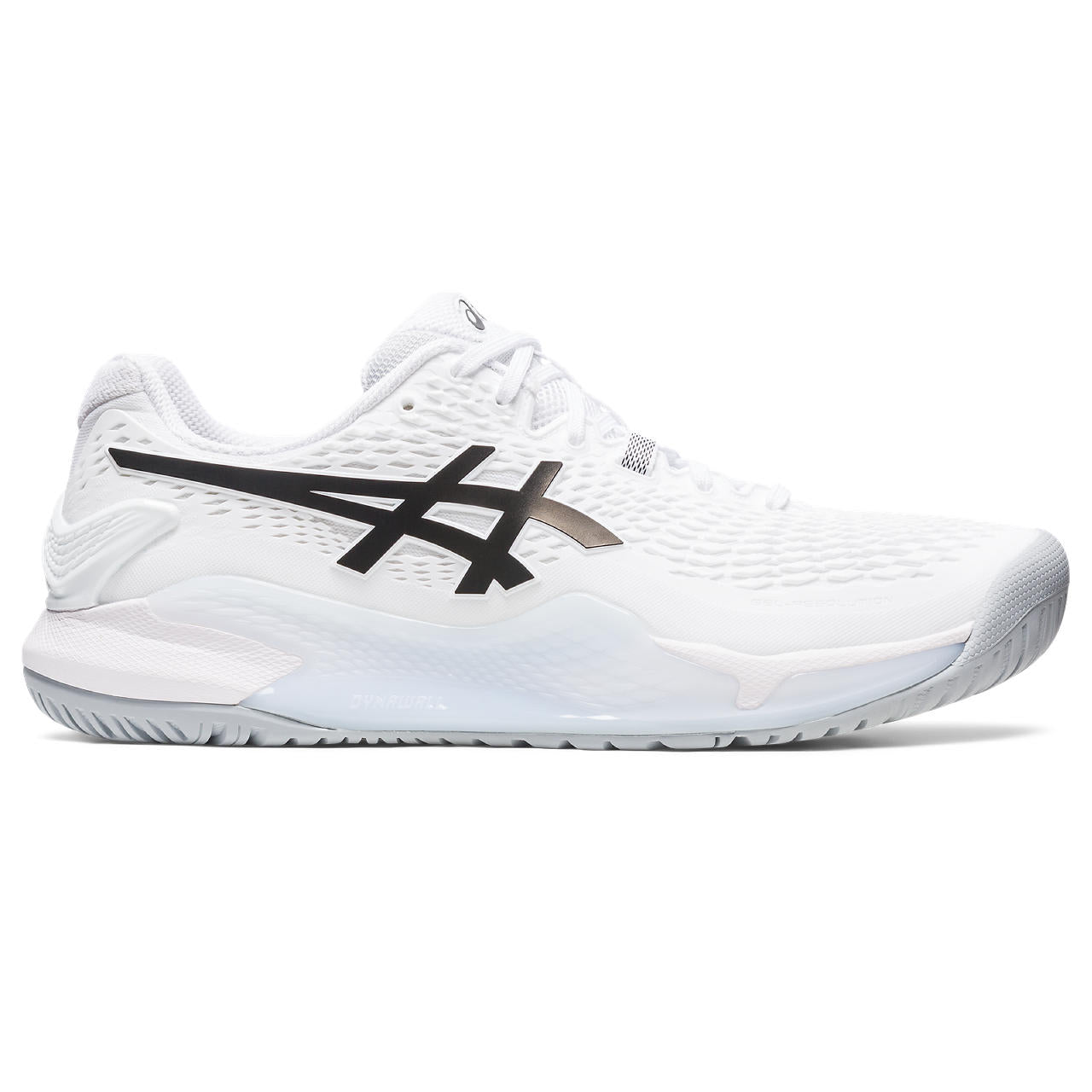Asics Gel Resolution 9 Men's Tennis Shoe (White/Black)