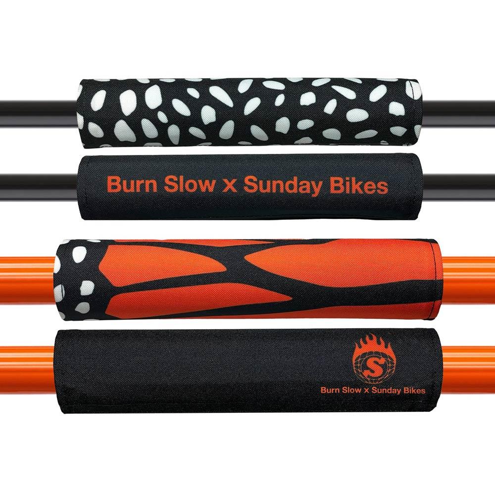  Sunday X Burn Slow Handlebar + Top Tube Pad Set (Reversible) - Monarch/Branded、mySite、merchandisen