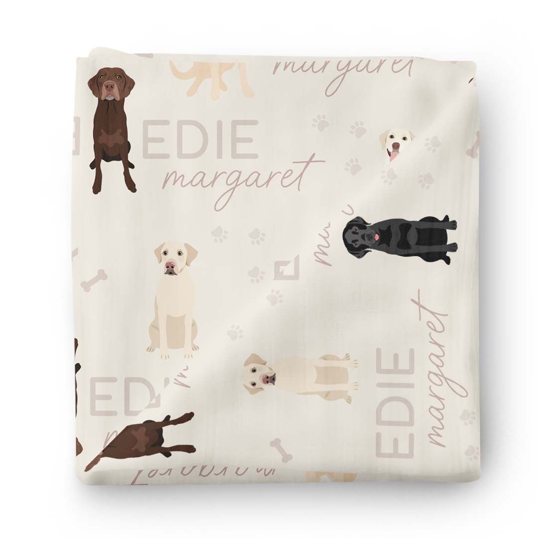  Personalized Baby Name Swaddle Blanket | Lab、mySite、layawaytickets
