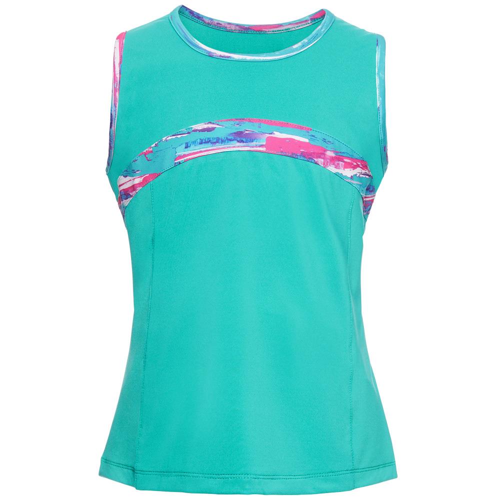 Fila Girl's Blue Wave Tank - Bluebird、mySite、neckold
