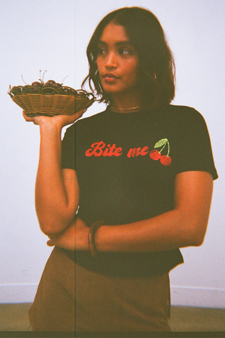 Bite Me Baby T-Shirt、mySite、solidvoid