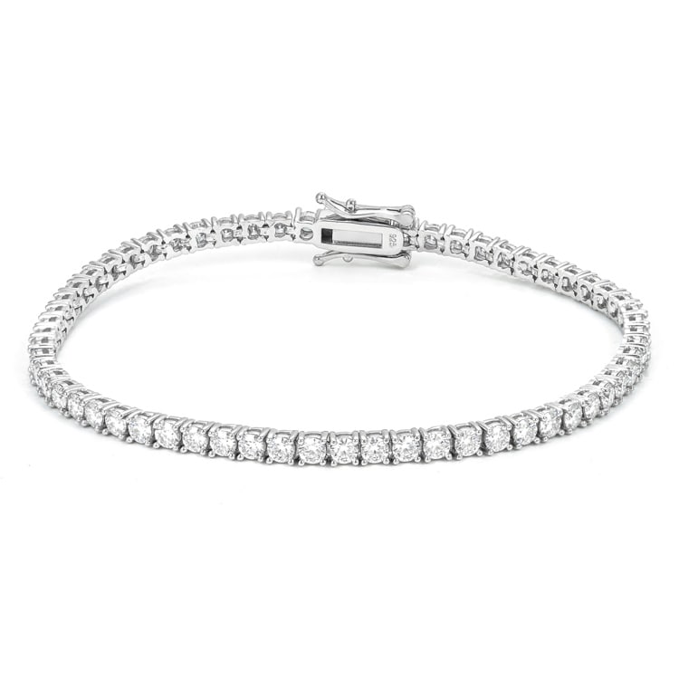 3MM Iced Out Tennis Bracelet 14K Gold、mySite、hinf8tx79