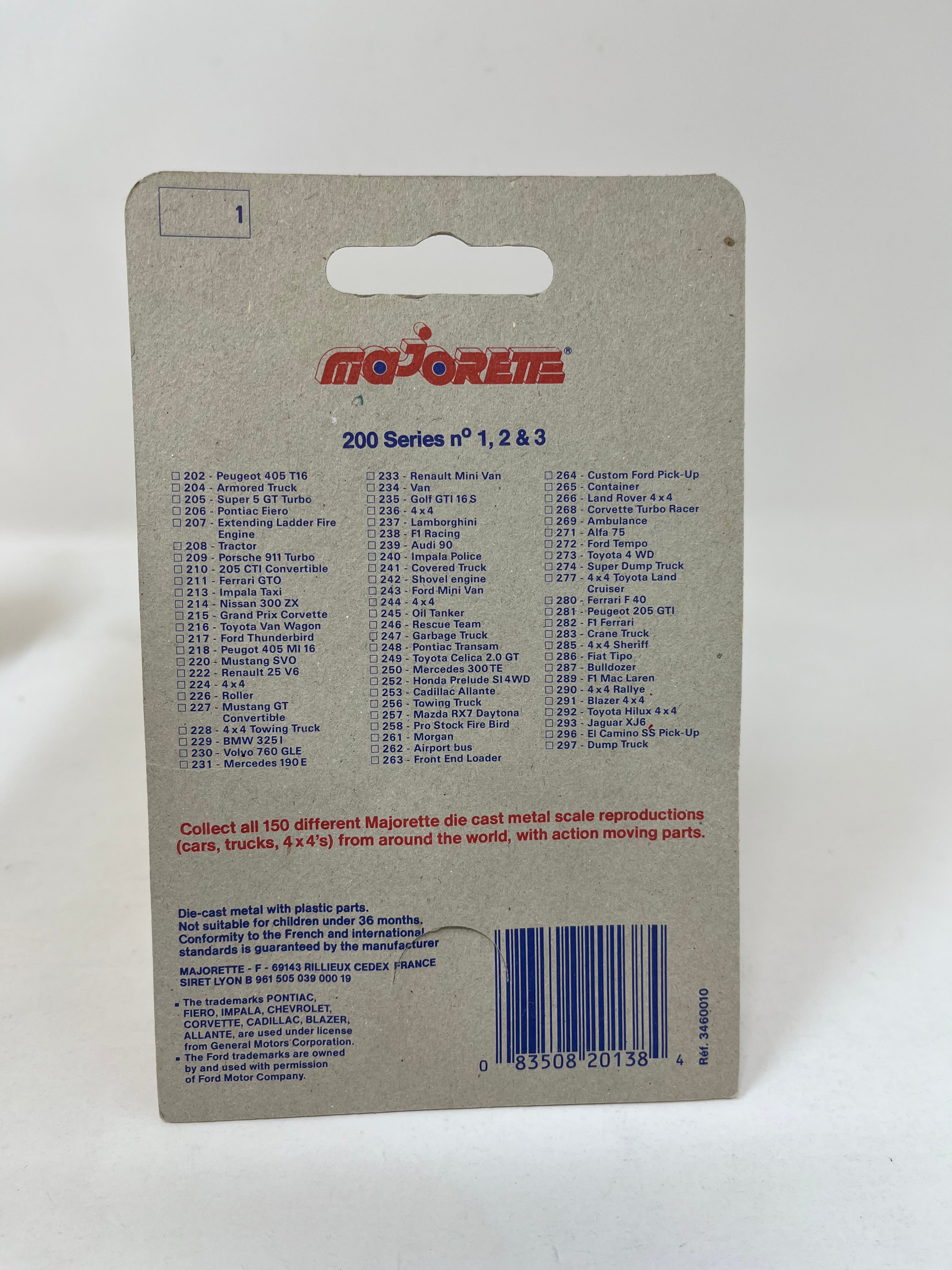 Chevy El Camino #296 * Majorette Action Moving Parts France、mySite、hgirdovlk