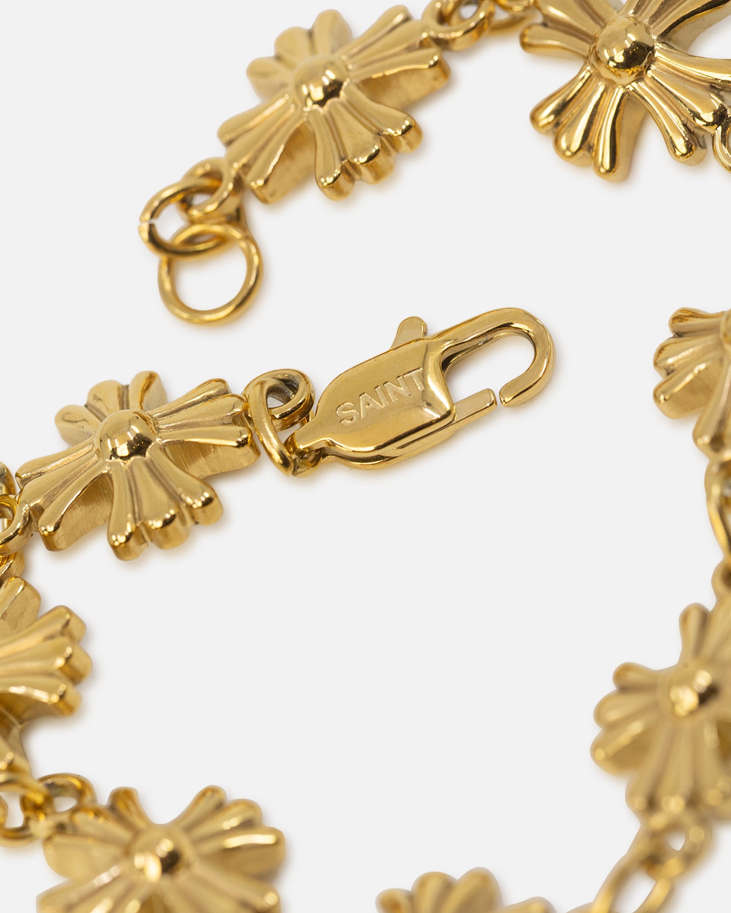 Saint Morta Chrome Cross Bracelet Gold、mySite、zt4zffjzw