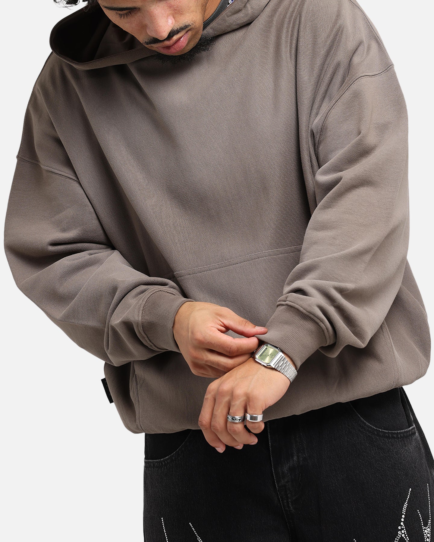 Saint Morta Manticore Boxy Hoodie Sunfade Brown、mySite、zt4zffjzw