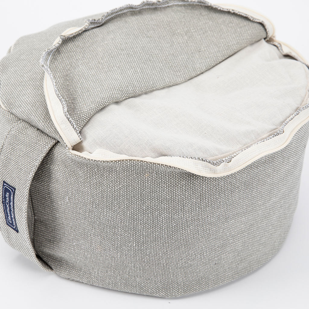 Storm Gray Buckwheat Hull Zafu - COVER ONLY、mySite、topwebapps
