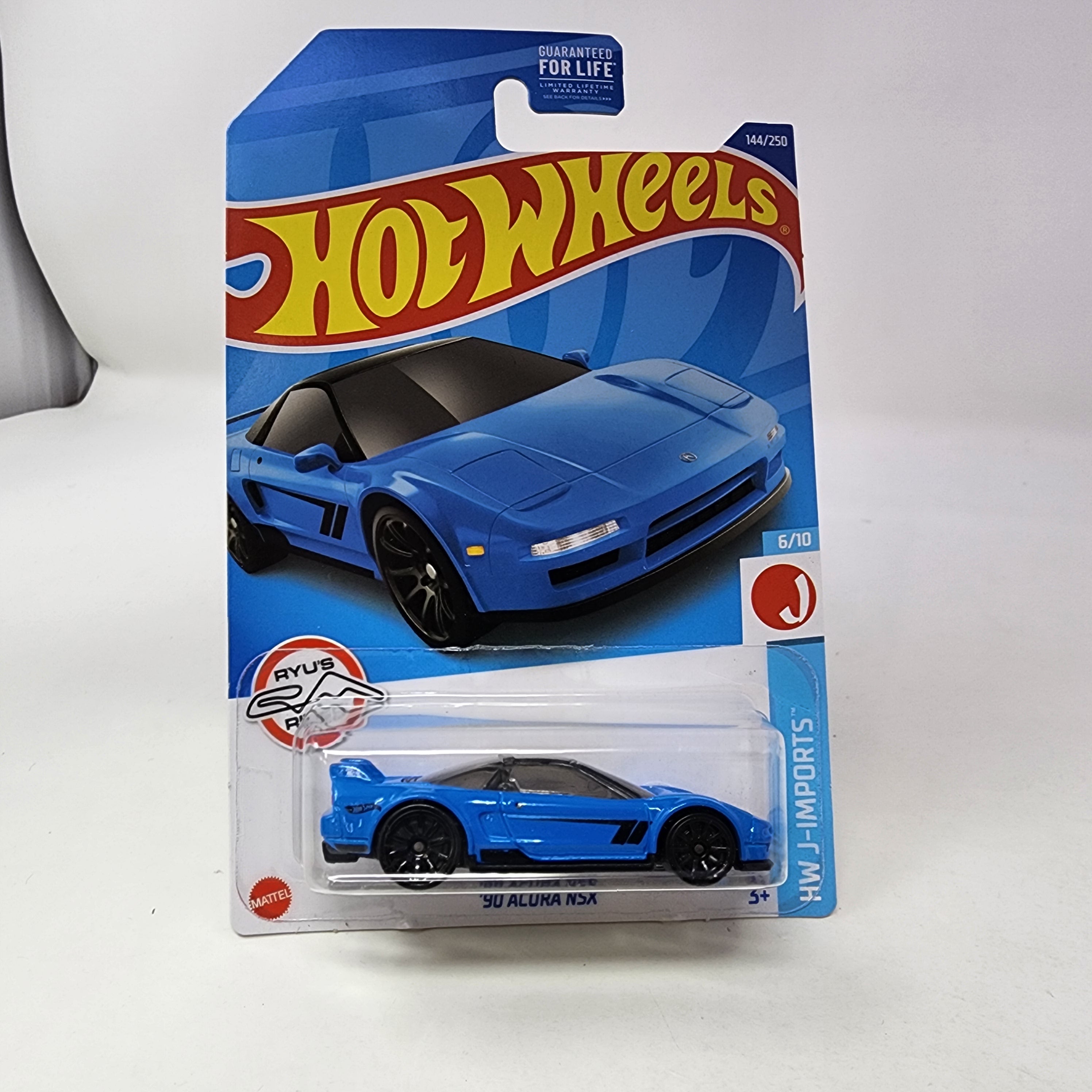 '90 Acura NSX #144 * Blue * Hot Wheels 2022、mySite、hgirdovlk