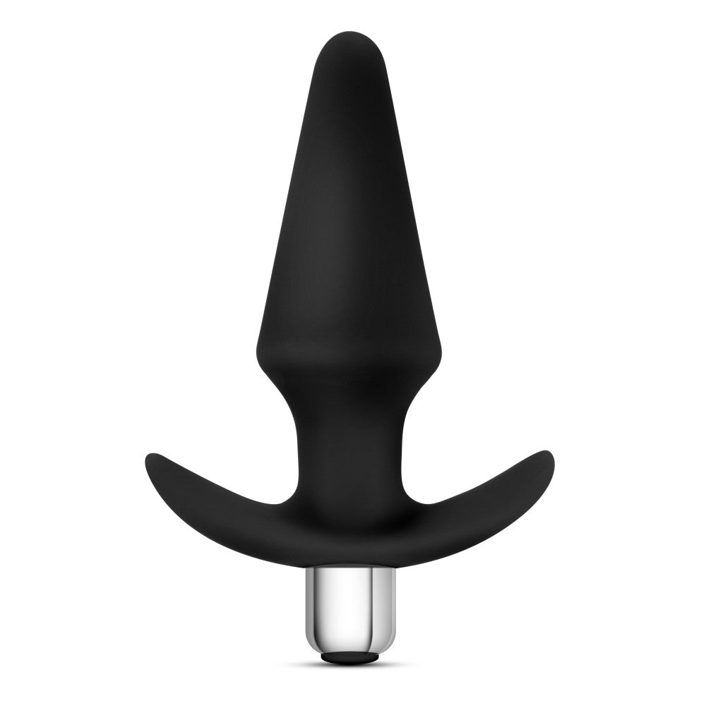 Luxe By Blush® | Discover Black 5-Inch Vibrating Anal Plug With Handle、mySite、bottomscart