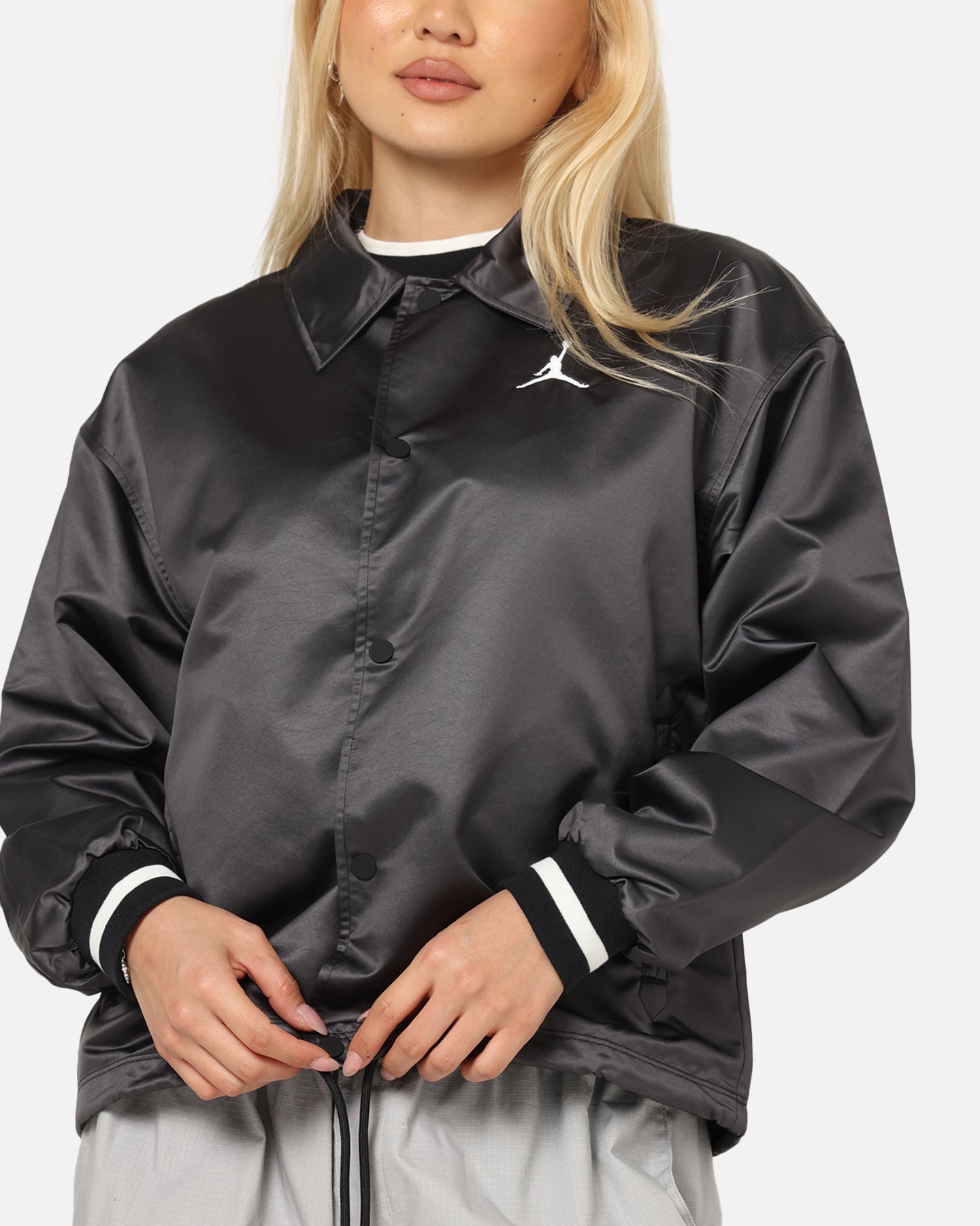 Jordan Women's Coaches Jacket Black/Sail、mySite、zt4zffjzw