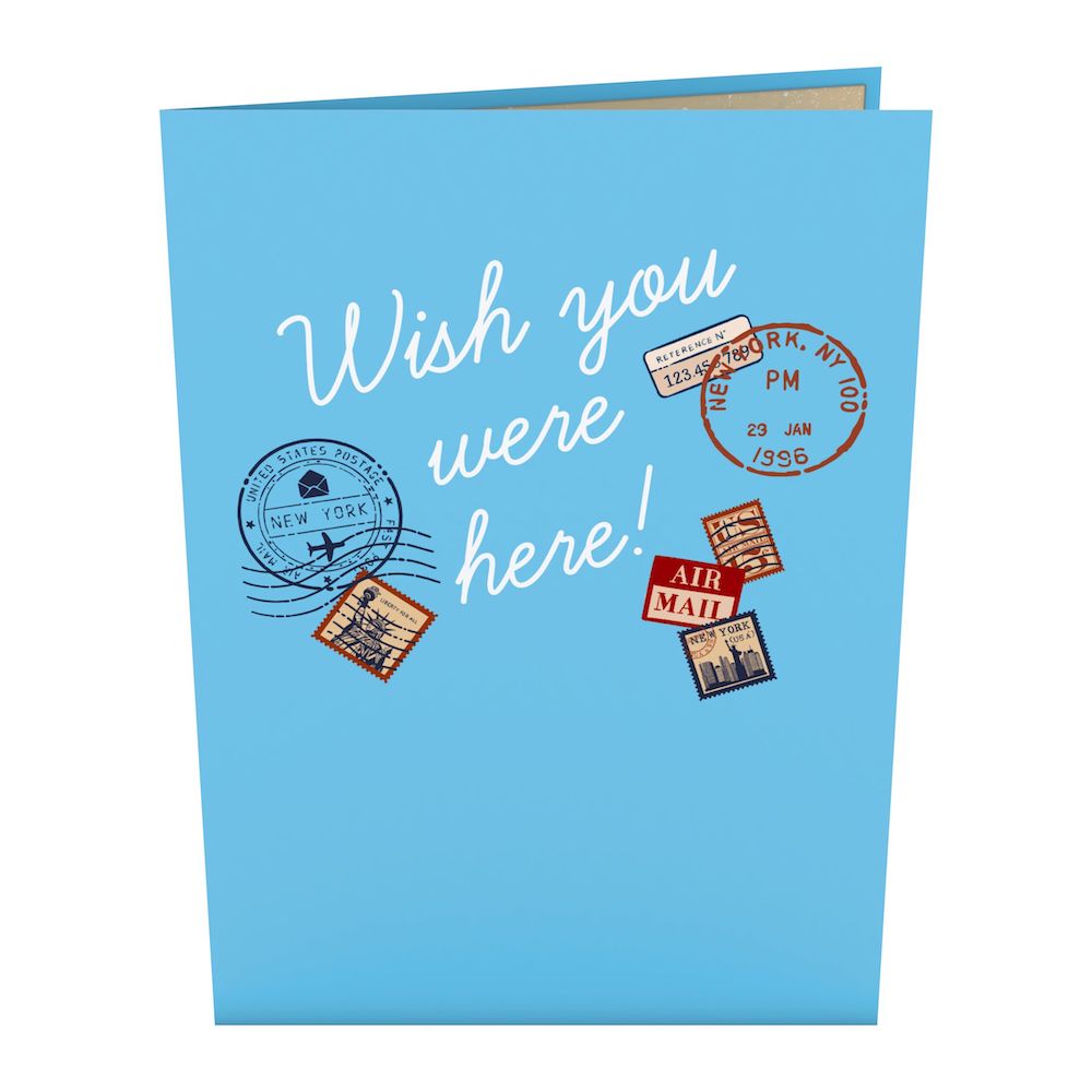 NYC Messenger Pigeon Pop-Up Card、mySite、solidvoid