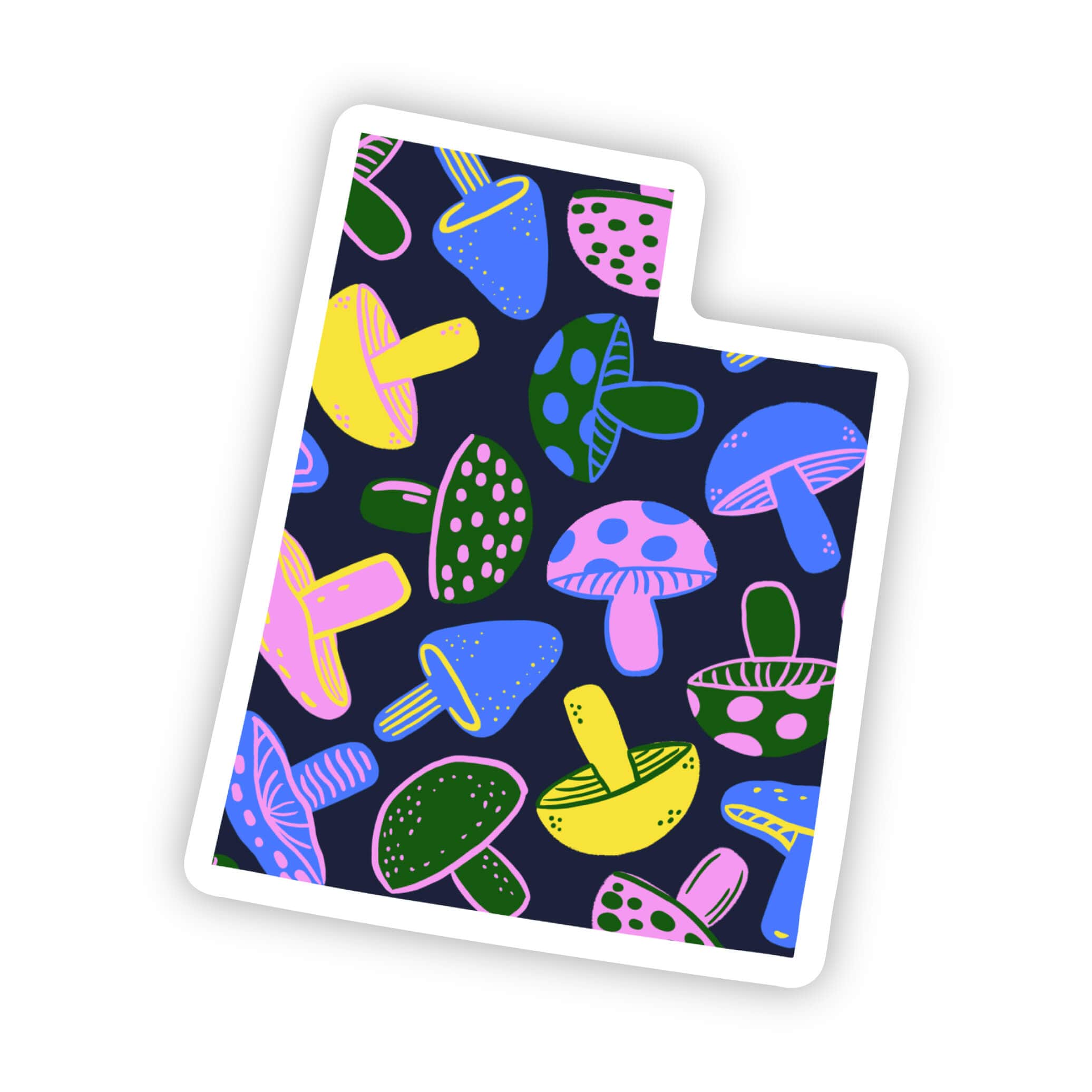  Utah Sticker - Mushroom、mySite、elrpsem3k