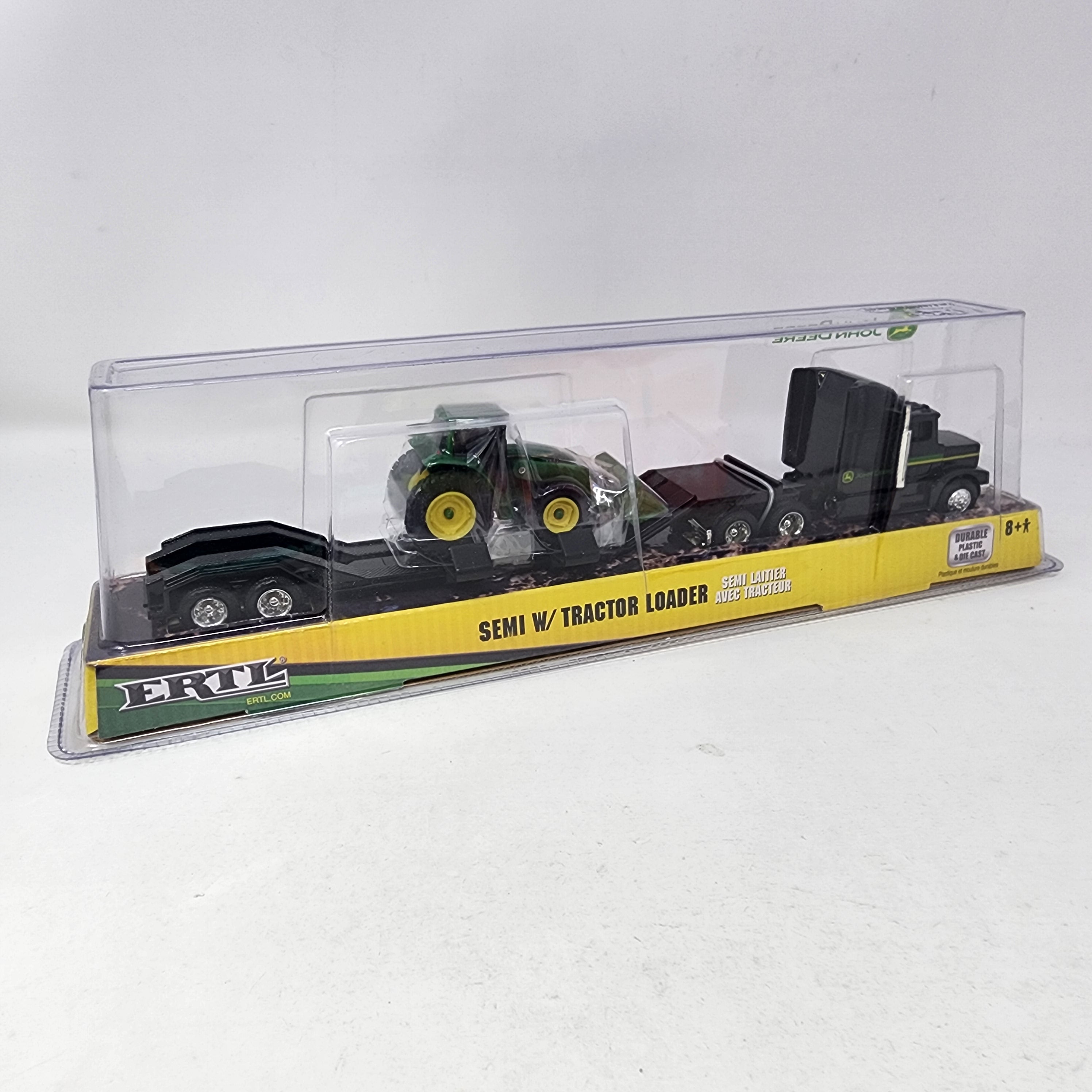 Semi w/ Tractor Loader John Deere * ERTL、mySite、hgirdovlk