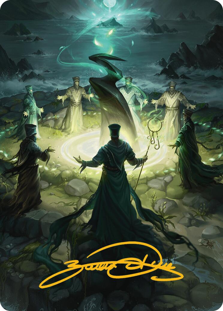 Cryptolith Rite Art Card (Gold-Stamped Signature) Innistrad Remastered Art Series、mySite、waistdrama