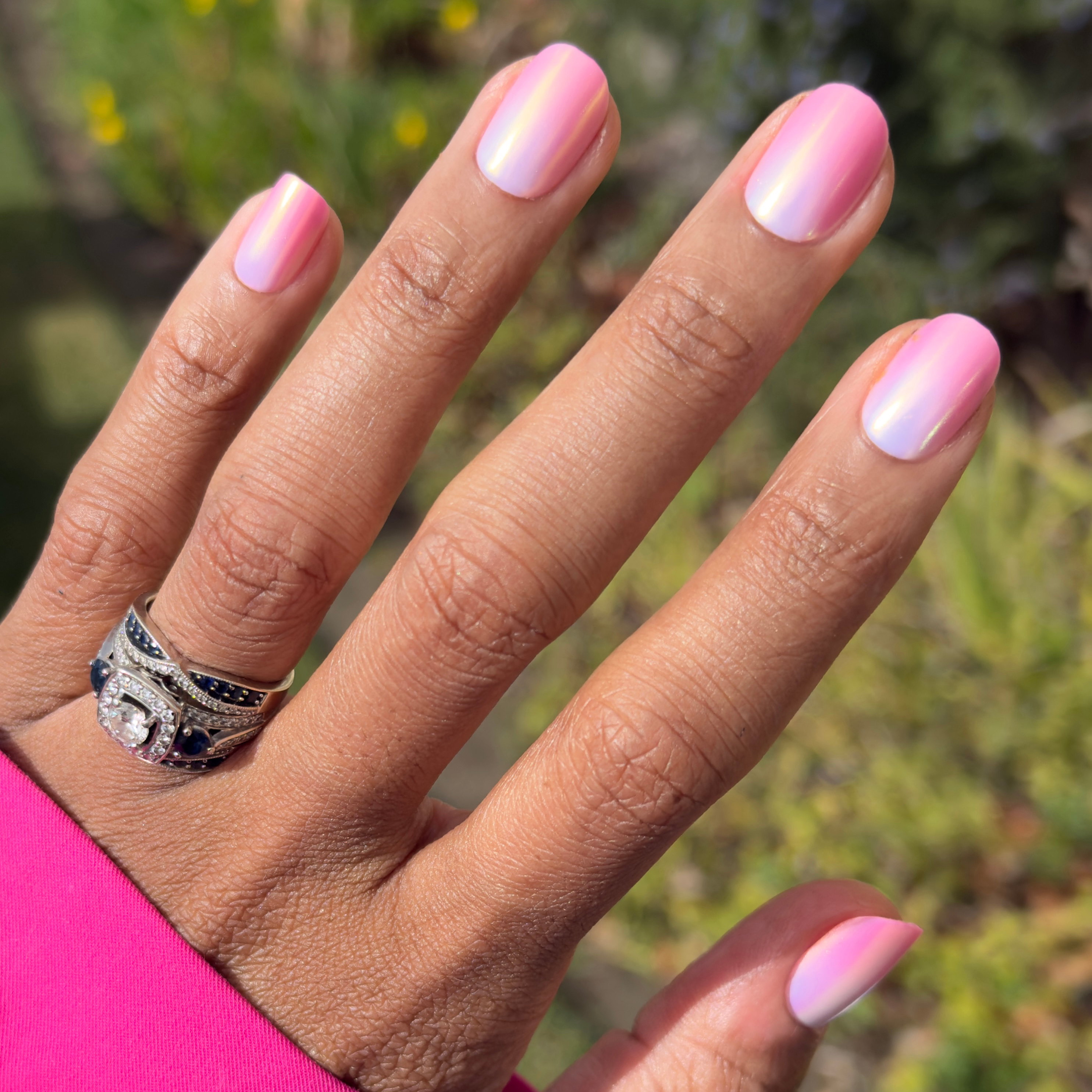 Sunrise Chrome - Press-On | Short | Squoval、mySite、solidvoid