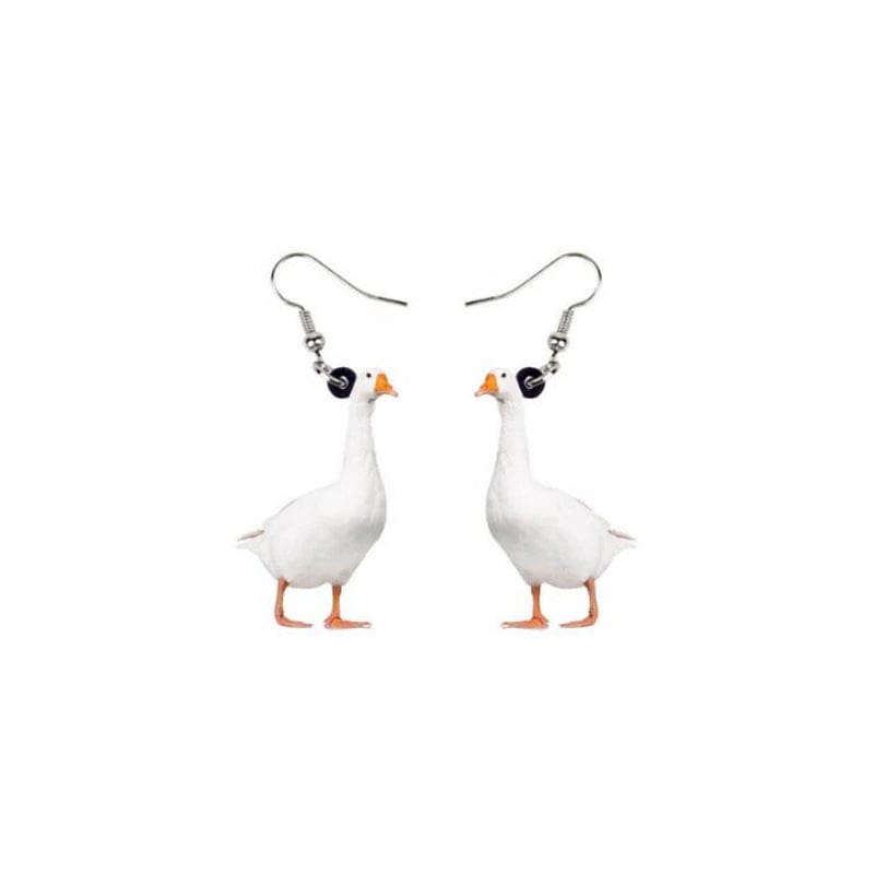Animal Acrylic Earrings-Raccoon, Bunny, Turkey, Hedgehog, Hamster-MORE!、mySite、g9winljtr