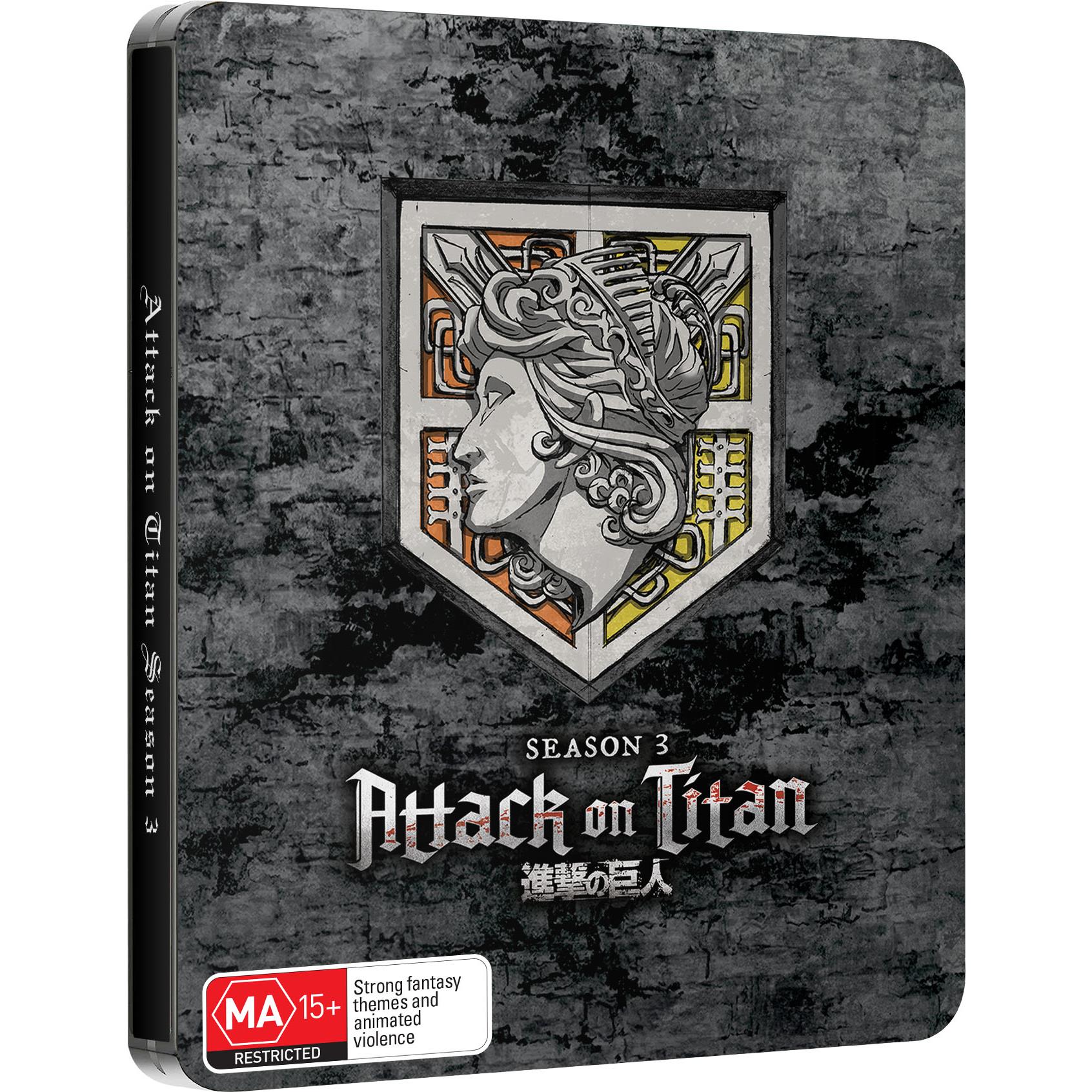 Attack on Titan - Season 3 (Steelbook)、mySite、camillekostekn