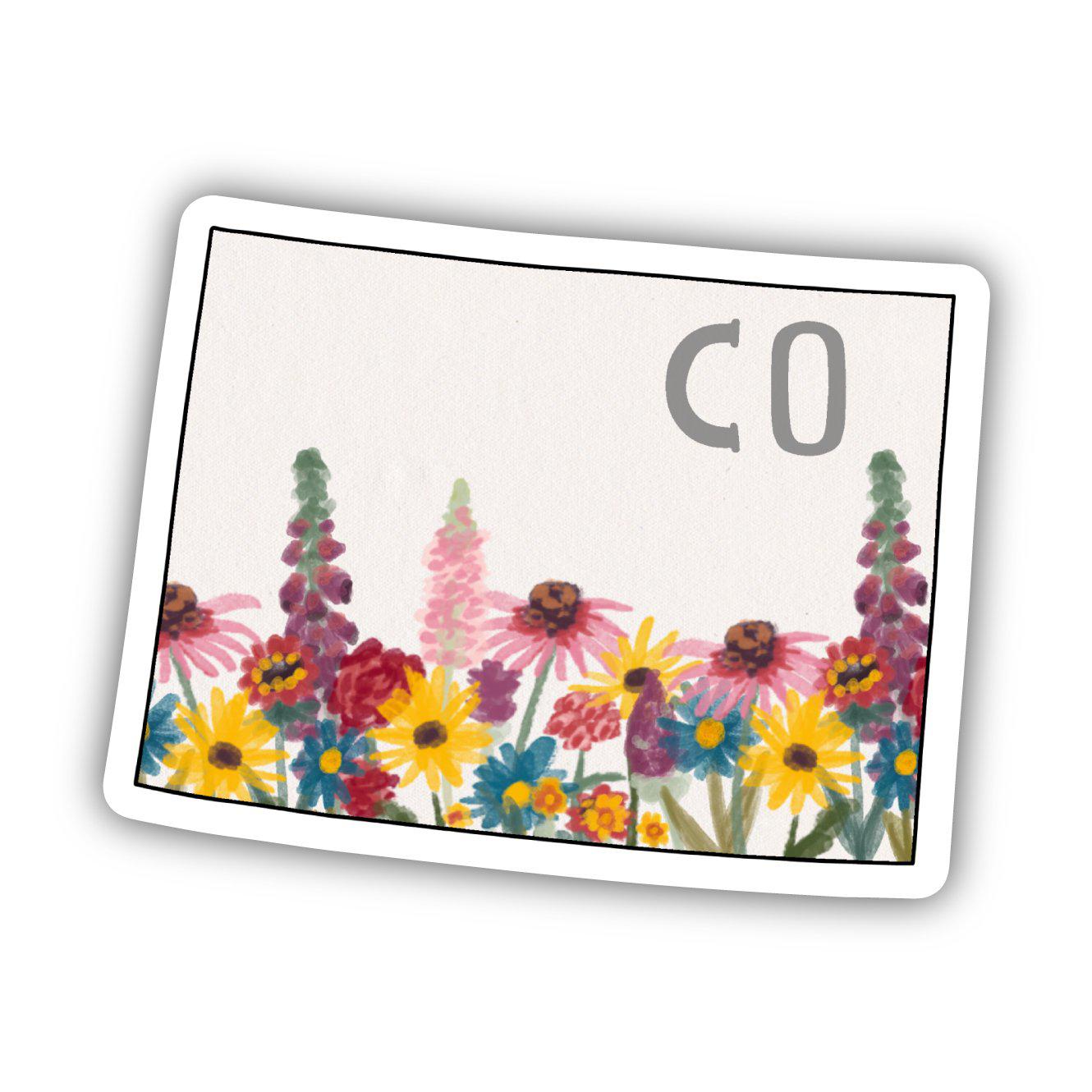  Colorado Painterly Pattern Sticker、mySite、ghnorth