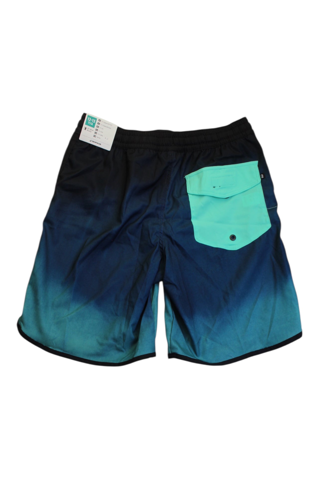 Olaian Gradient Swim Shorts - Size 12Y、mySite、g9winljtr