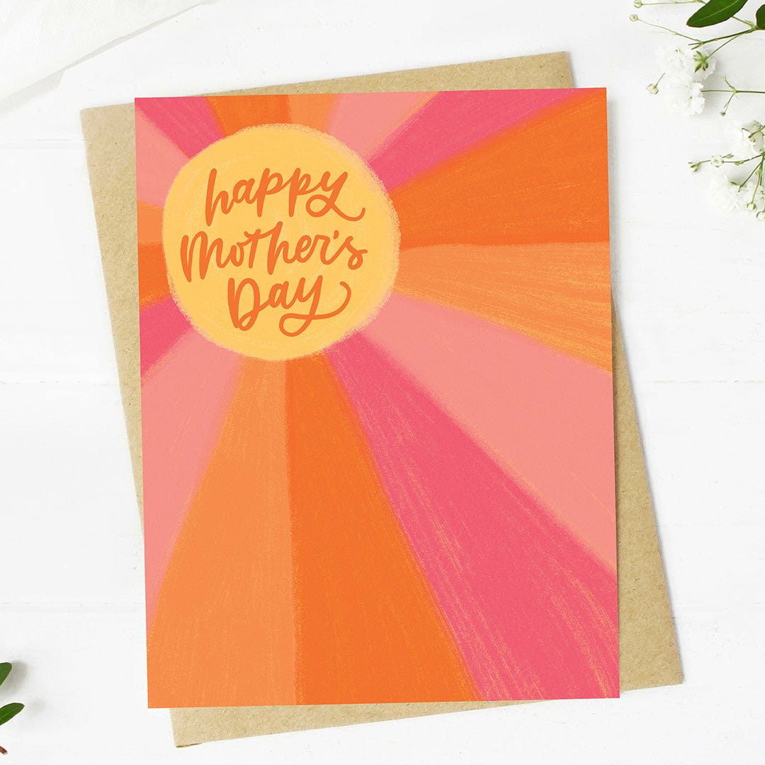  Happy Mother's Day Vibrant Sunshine Mother's Day Card、mySite、elrpsem3k