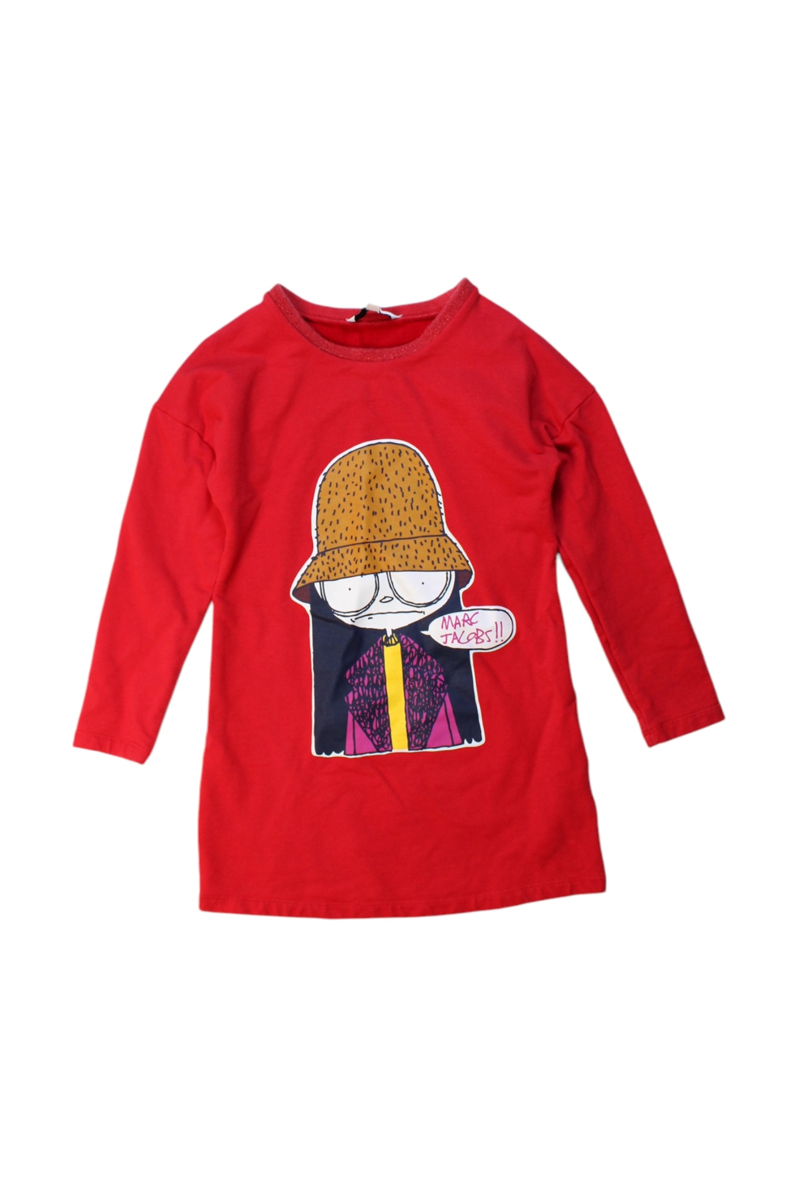 Little Marc Jacobs Graphic Long Sleeve Top - Size 4T、mySite、g9winljtr