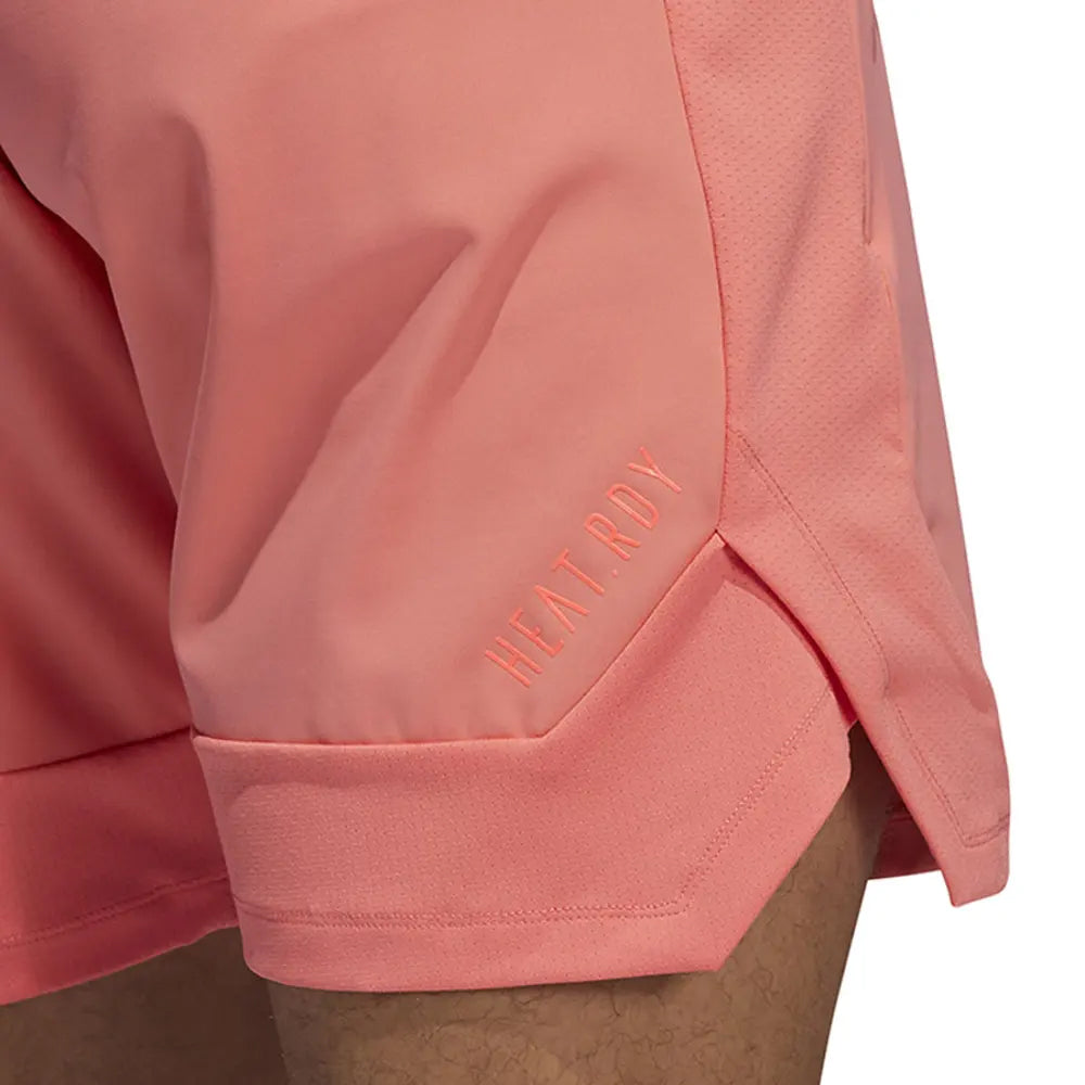 adidas Men's Heat.Rdy Training Shorts Semi Flash Red、mySite、bottomscart