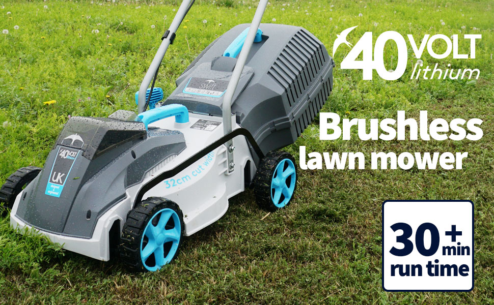 15inch cordless lawn mower
