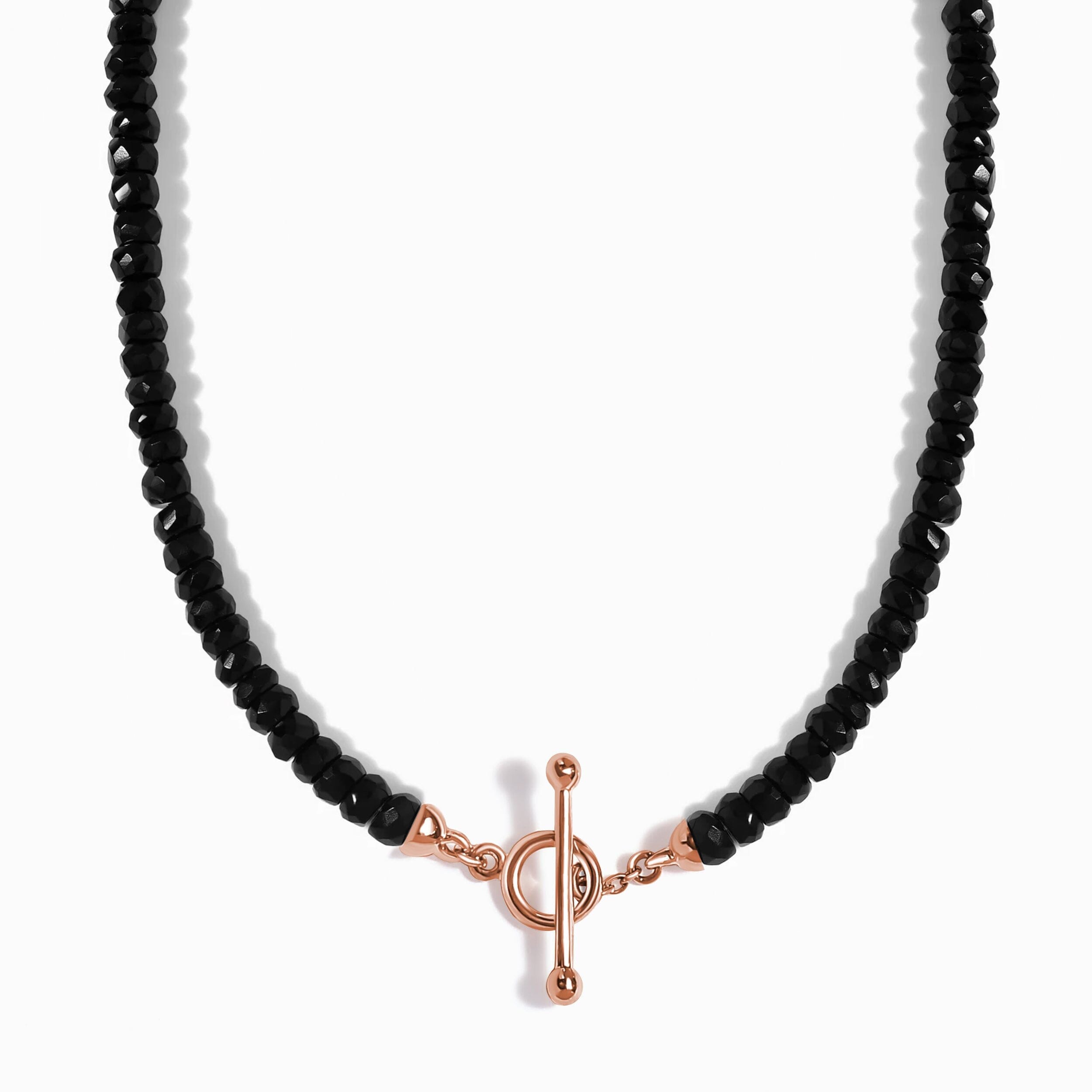 Black Obsidian T-Lock Beads Necklace - Raise Your Vibrations、mySite、hinf8tx79