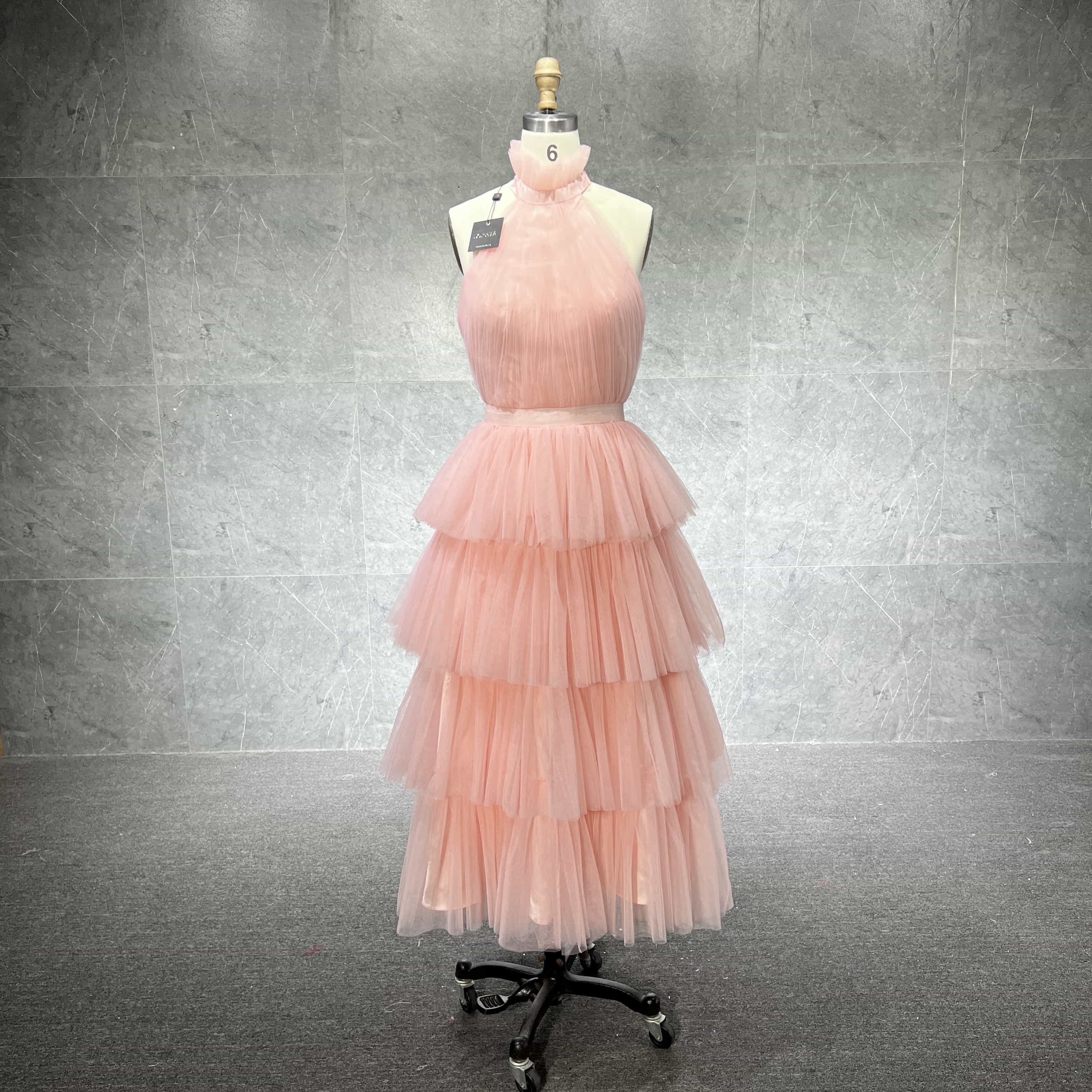  Soft Petal Tulle Dress (Blush)、mySite、merchandisen