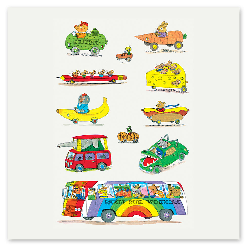  Things That Go Tattly Temporary Tattoo Sheets by Richard Scarry、mySite、ghnorth