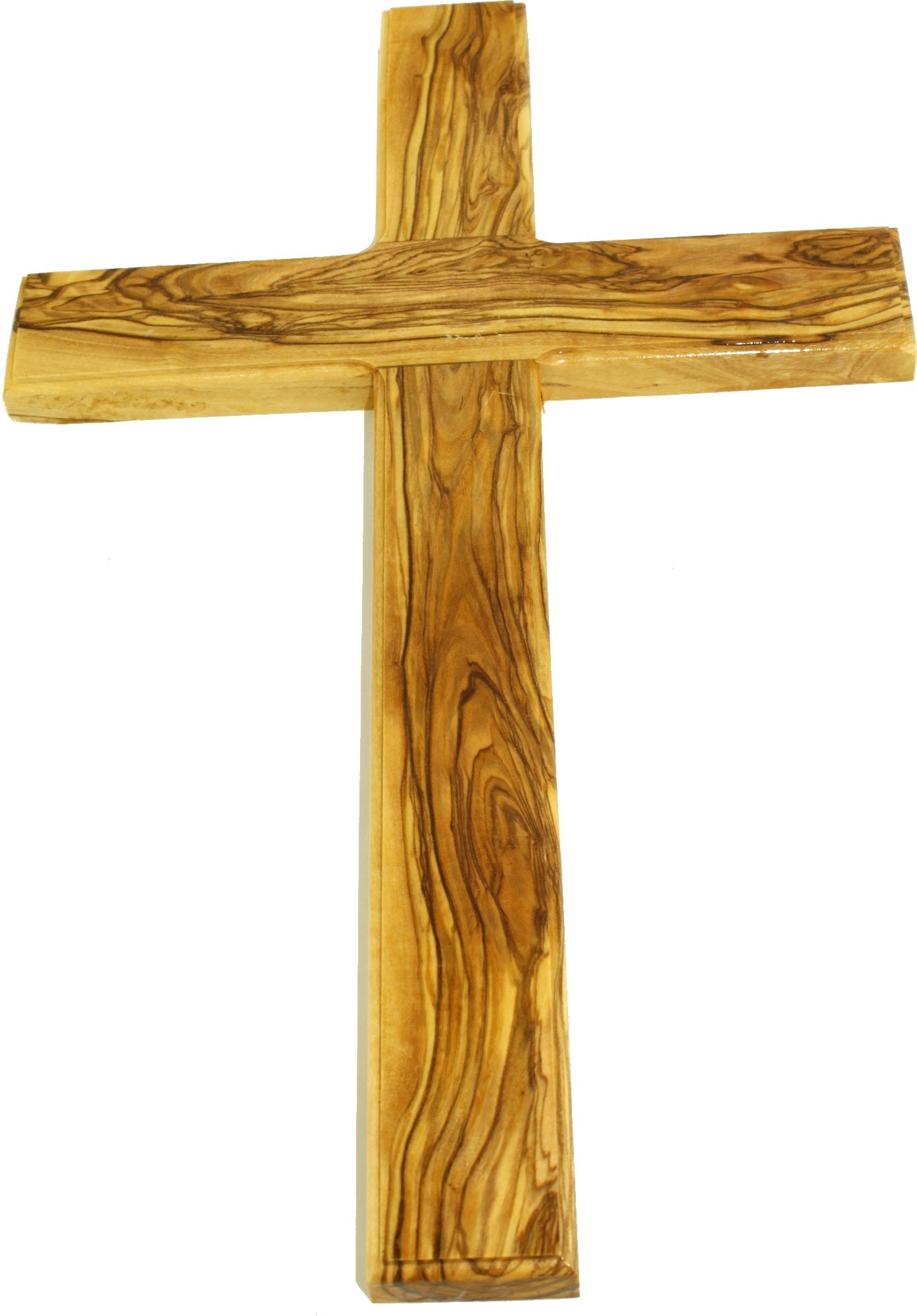 Holy Land Market Olive Wood Cross from Bethlehem with a Certificate and Lord Prayer Card、mySite、topwebapps