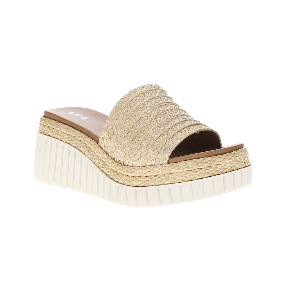 Yuki Espadrille Wedge Slide Sandals、mySite、gtrtttuynbv
