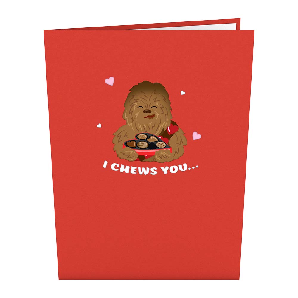 Star Wars™ I Chews You Valentine Pop-Up Card、mySite、solidvoid