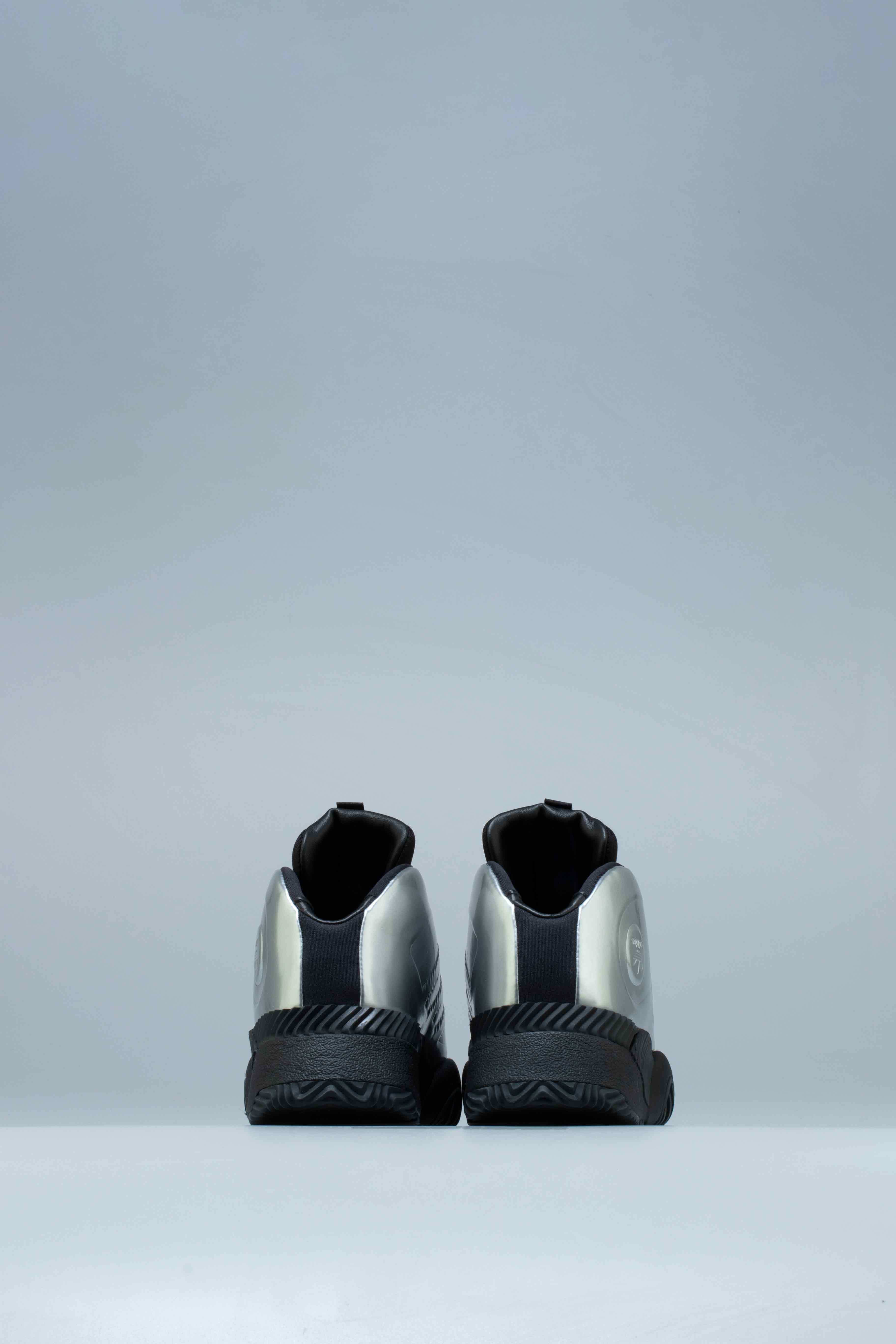 Alexander Wang Futureshell Mens Shoe - Metallic Silver/Black、mySite、dreamappss