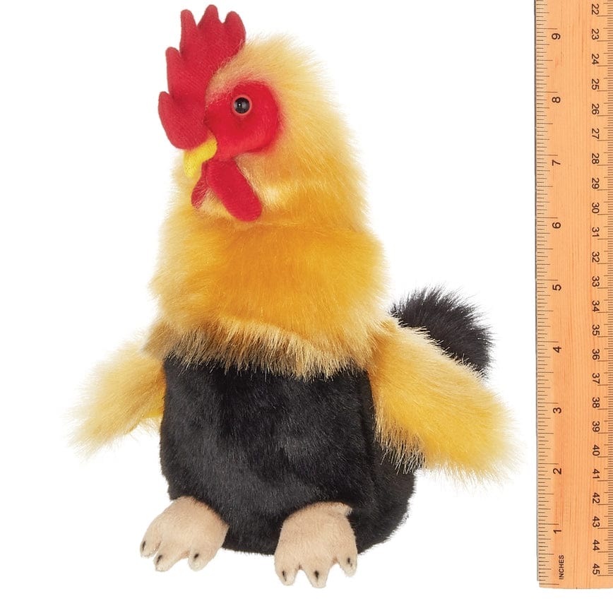 Plush Toy Rooster-Colorful Lifelike Cuddly Rooster、mySite、g9winljtr