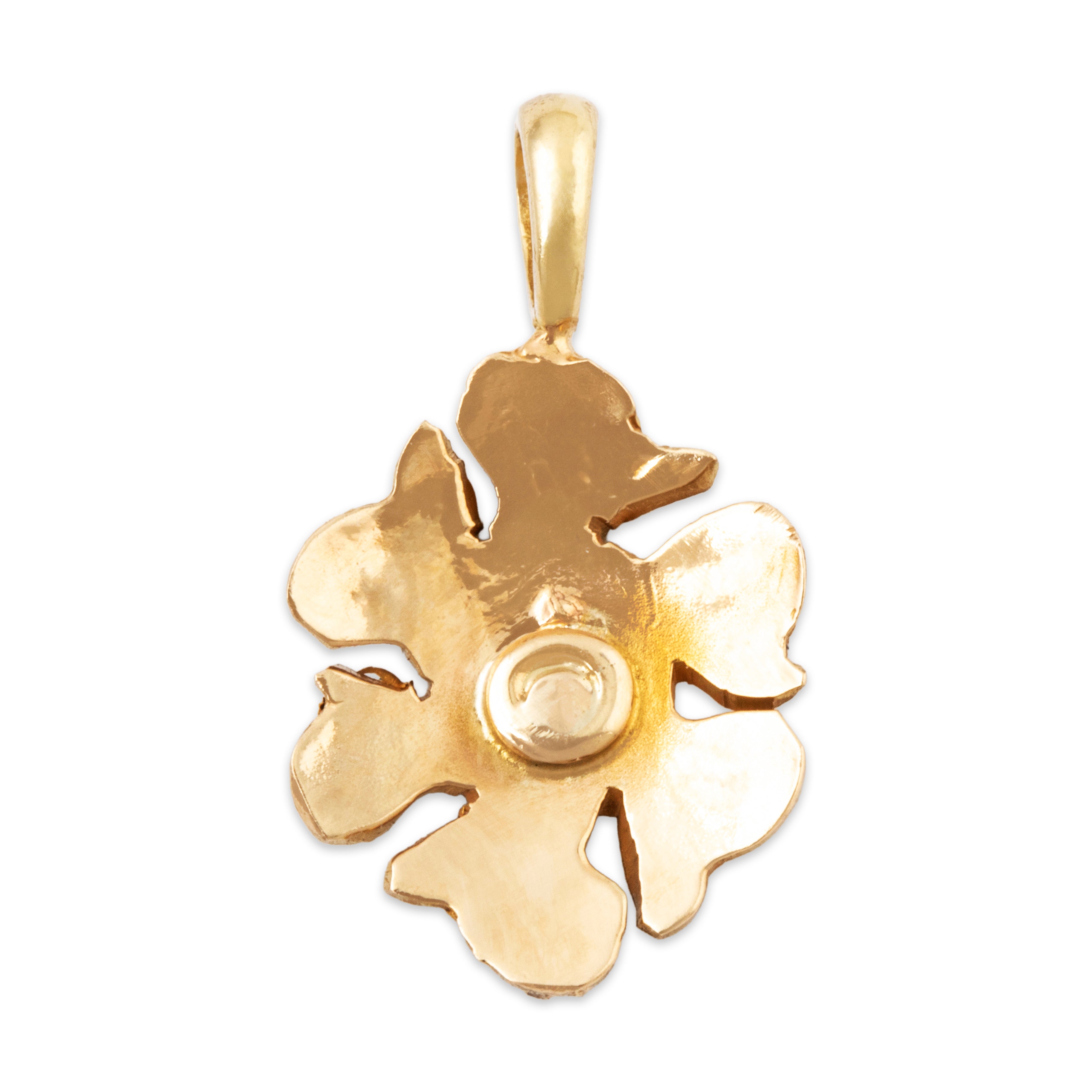 Vintage 14k Yellow Gold Opal Flourish Pendant、mySite、hinf8tx79