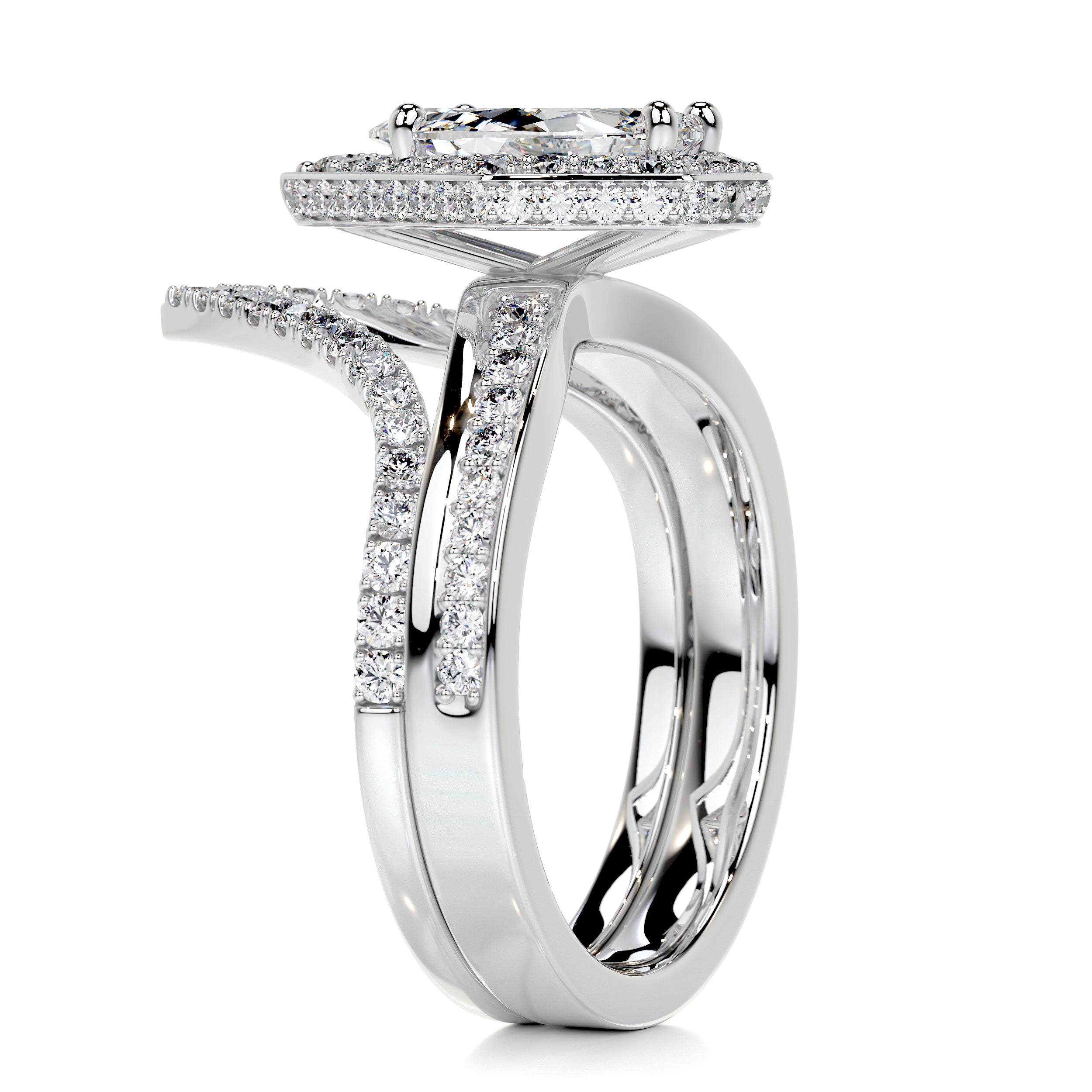 Kendall Diamond Bridal Set -Platinum、mySite、hinf8tx79