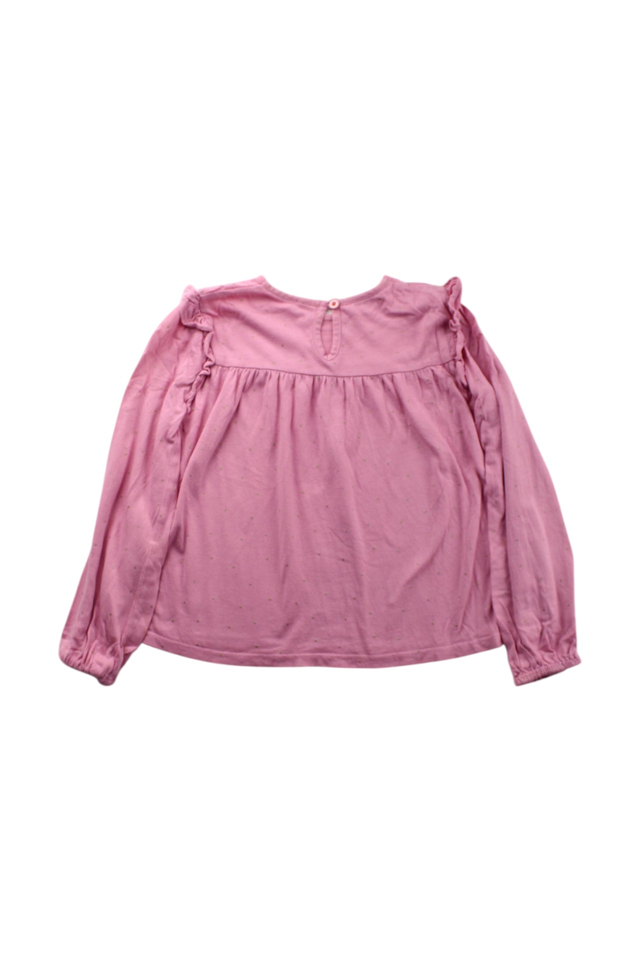 Boden Ruffled Long Sleeve Top 5-6T、mySite、g9winljtr
