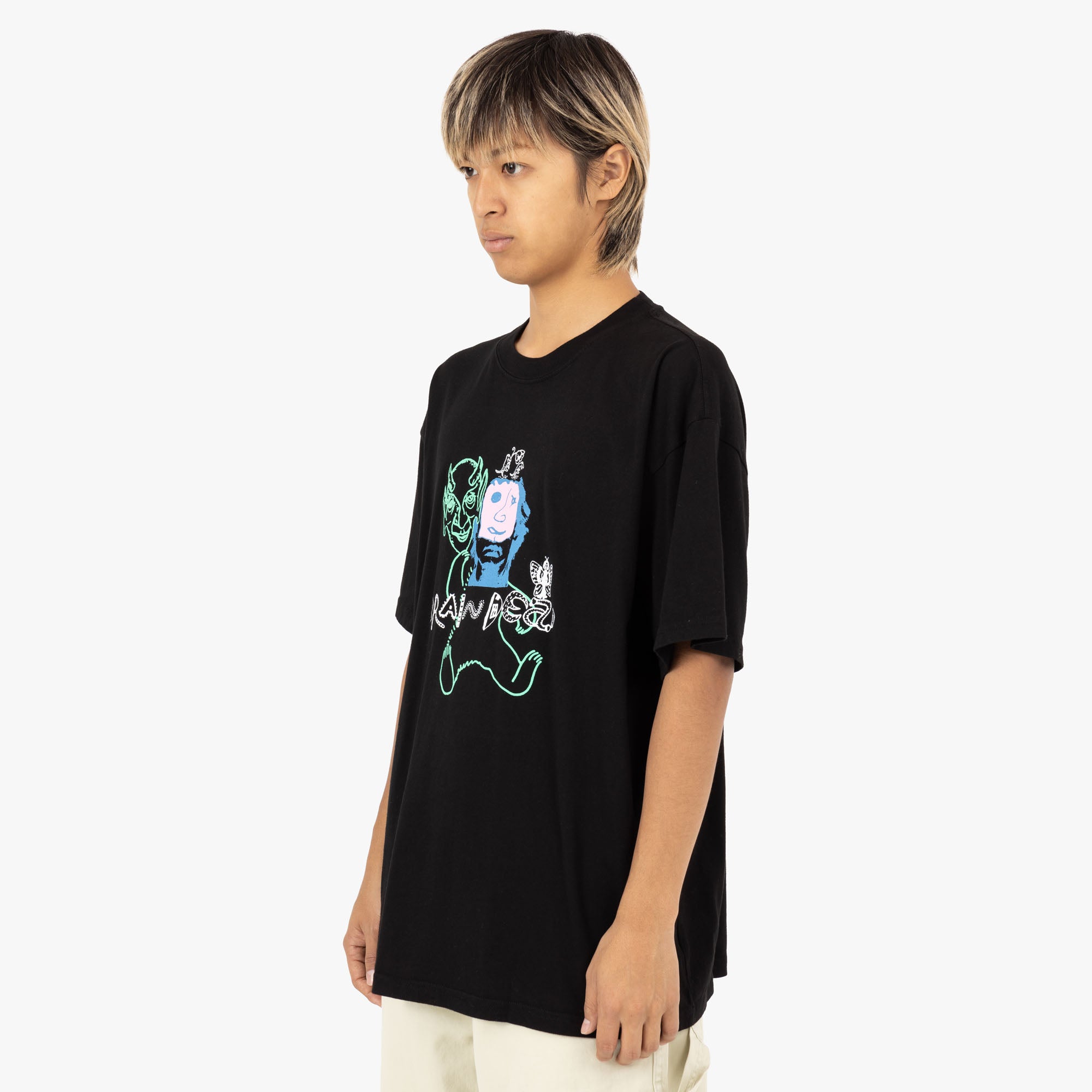  Brain Dead Masks T-Shirt / Black、mySite、merchandisen