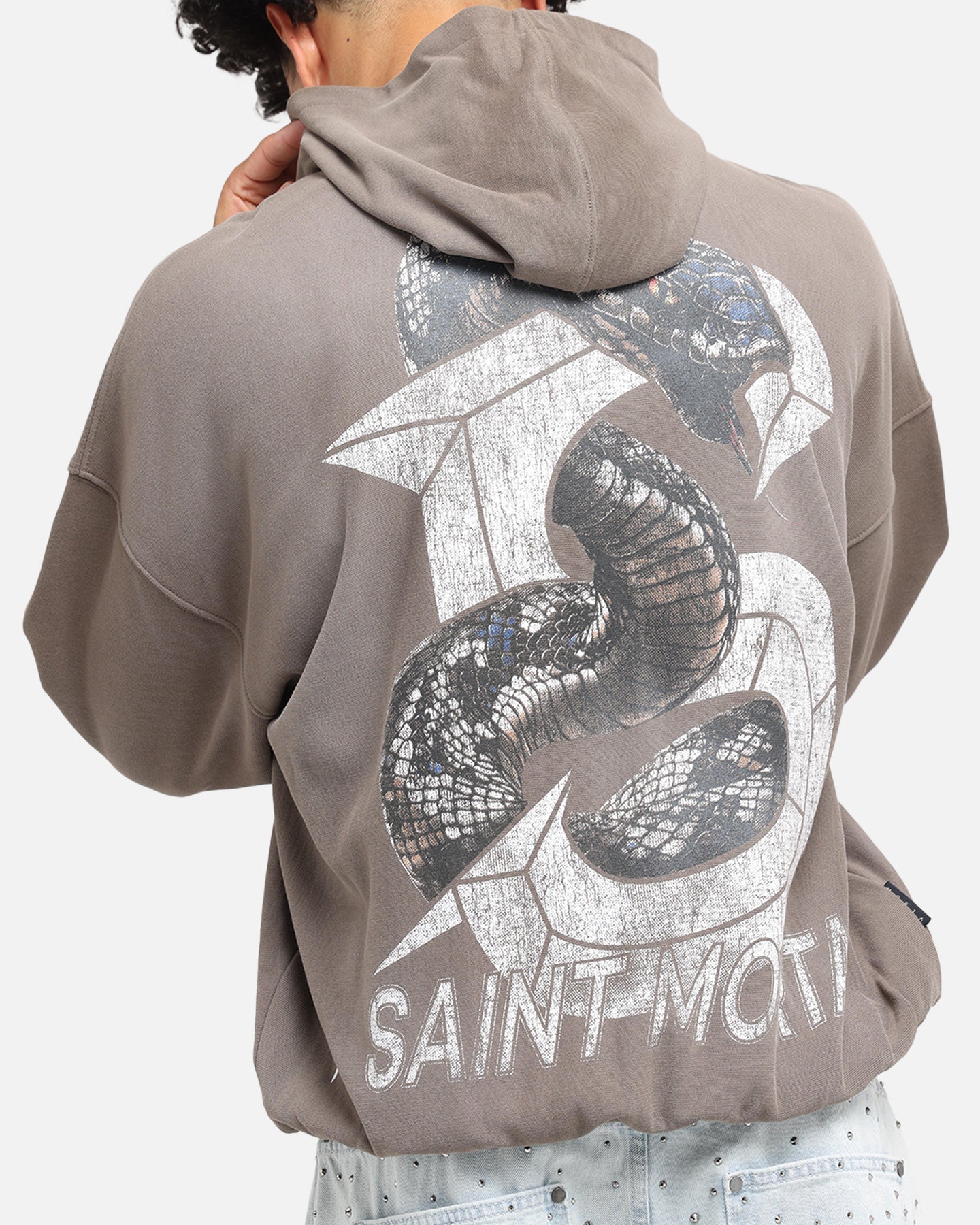 Saint Morta Venom Boxy Hoodie Sunfade Brown、mySite、zt4zffjzw