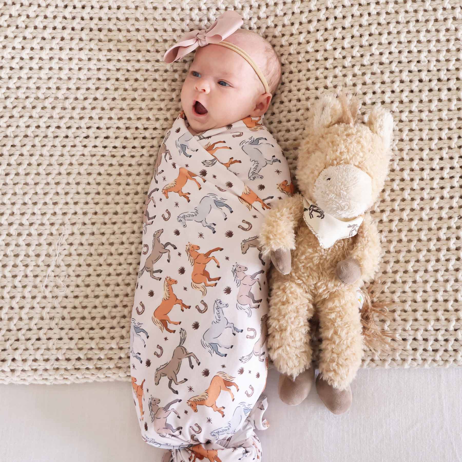  P's Ponies Oversized Swaddle Blanket、mySite、layawaytickets