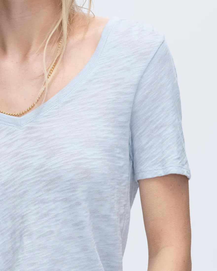 ATM Slub Jersey Classic Short Sleeve V-Neck Tee、mySite、noshort