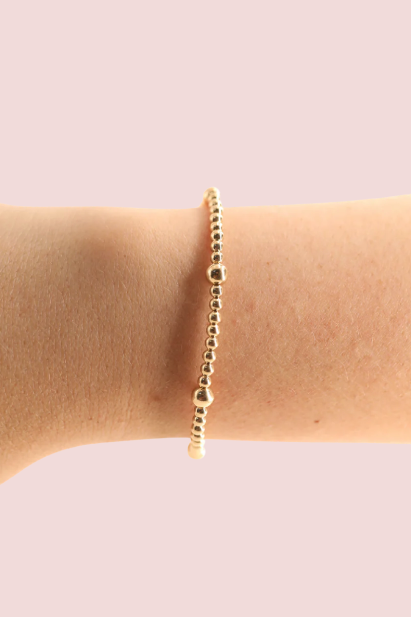 Olive Beaded Bracelet- S/M、mySite、hinf8tx79