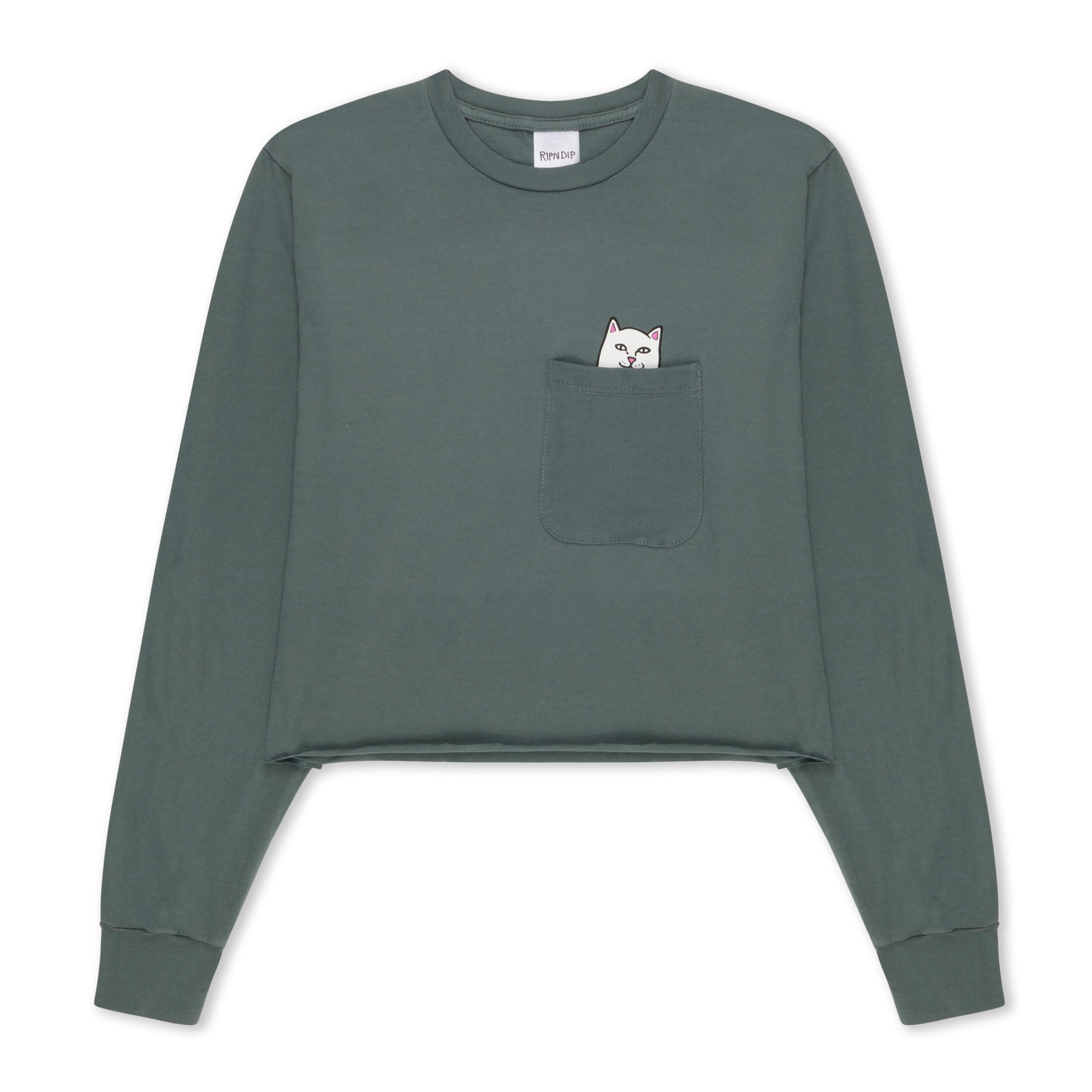  Lord Nermal Cropped Pocket Long Sleeve (Charcoal)、mySite、merchandisen