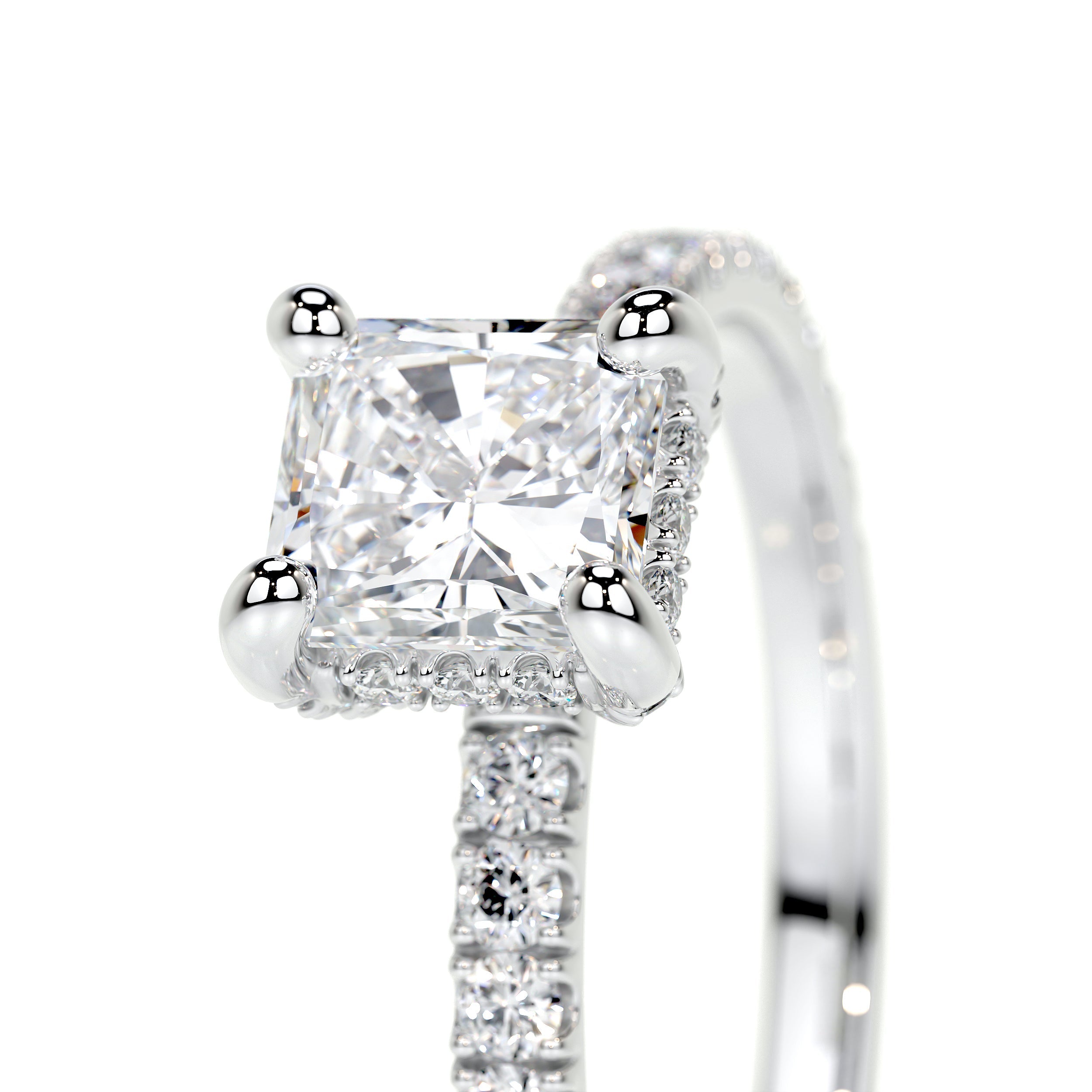 Deborah Lab Grown Diamond Ring -18K White Gold、mySite、hinf8tx79