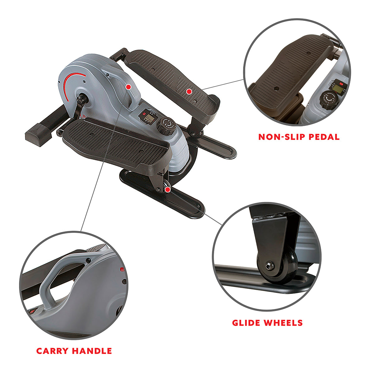  Portable Standing Mini Elliptical Trainer、mySite、ghnorth