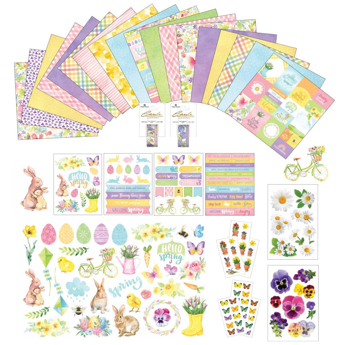  Paper Crafting Kit - Hello Spring、mySite、ghnorth