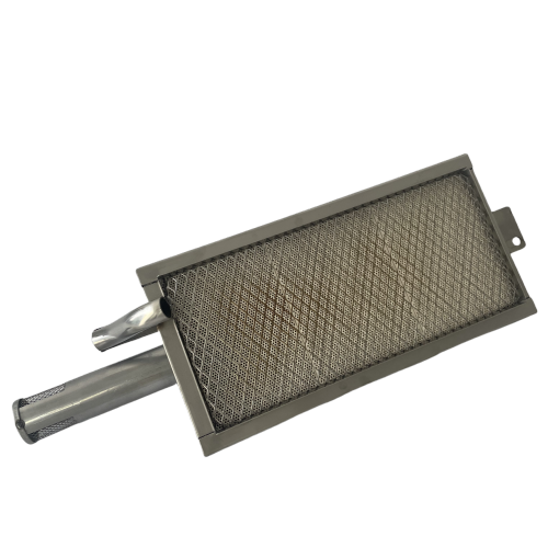 BBQ Infrared Searing Burner Stainless Steel Ceramic Gas Burner (Square 9.8x4.5 inch)、、eastwooduniform